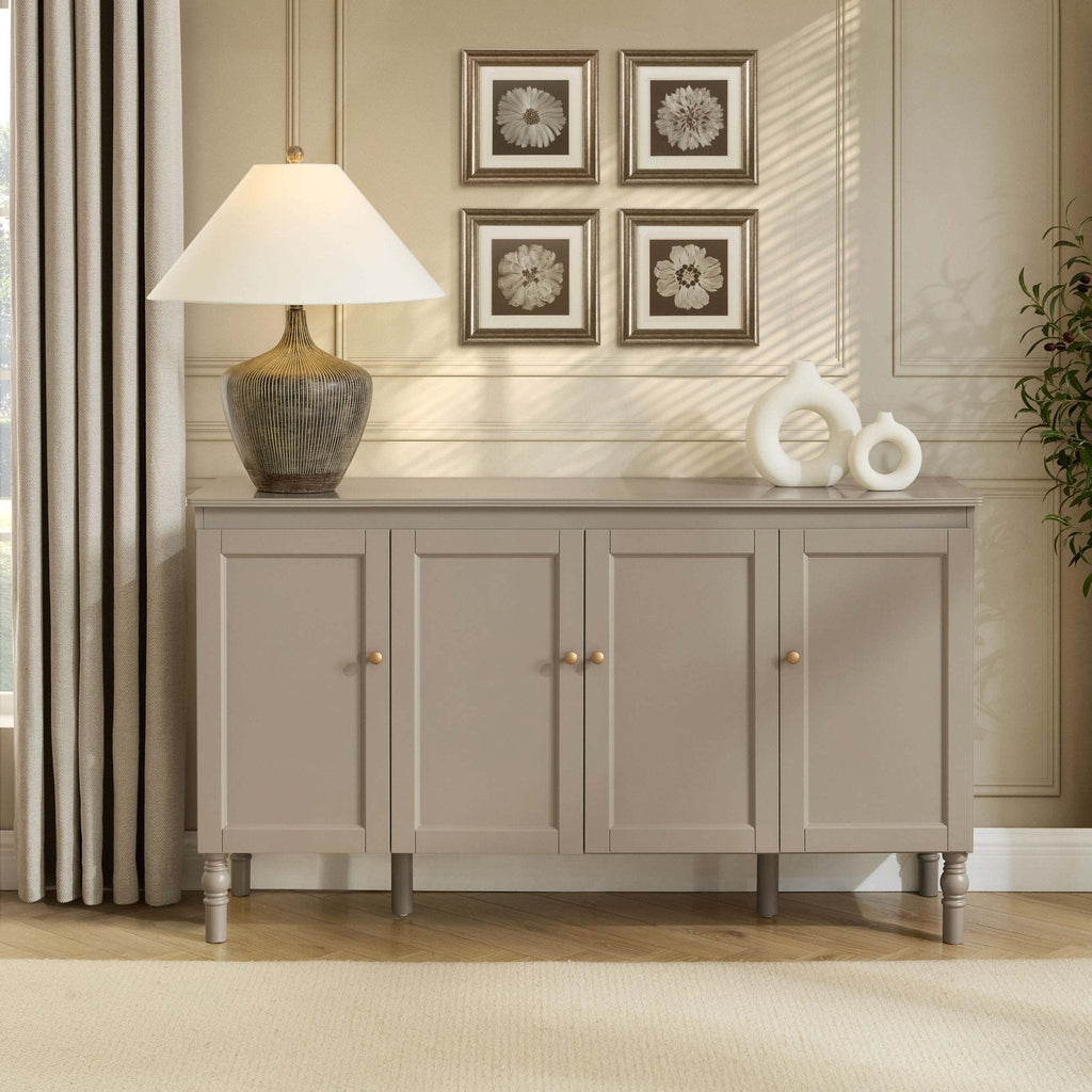 Ruby 4 Door Sideboard - Taupe
