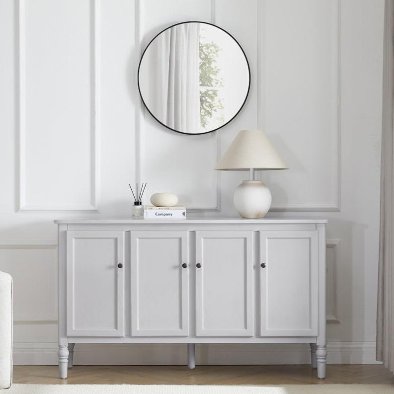 Ruby 4 Door Sideboard - Washed Stone