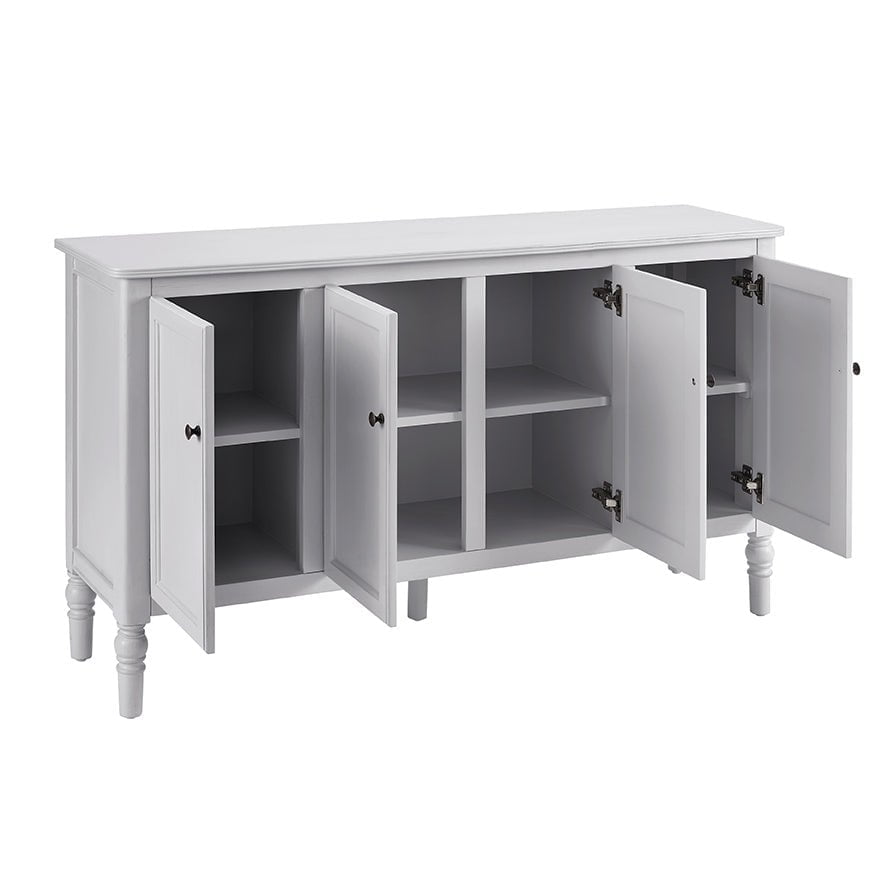 Ruby 4 Door Sideboard - Washed Stone