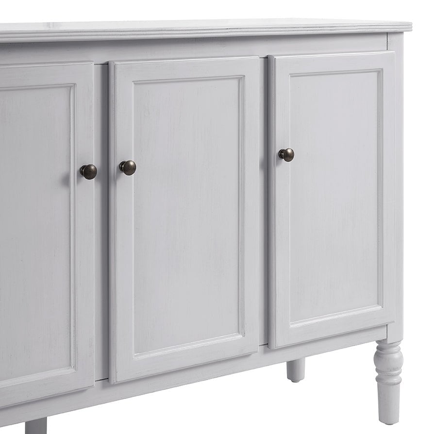 Ruby 4 Door Sideboard - Washed Stone