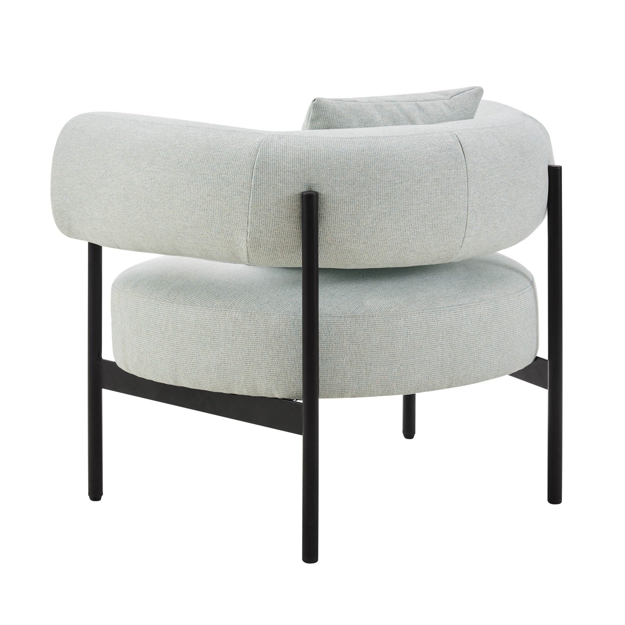 Sabrina Accent Chair - Blue Stripe