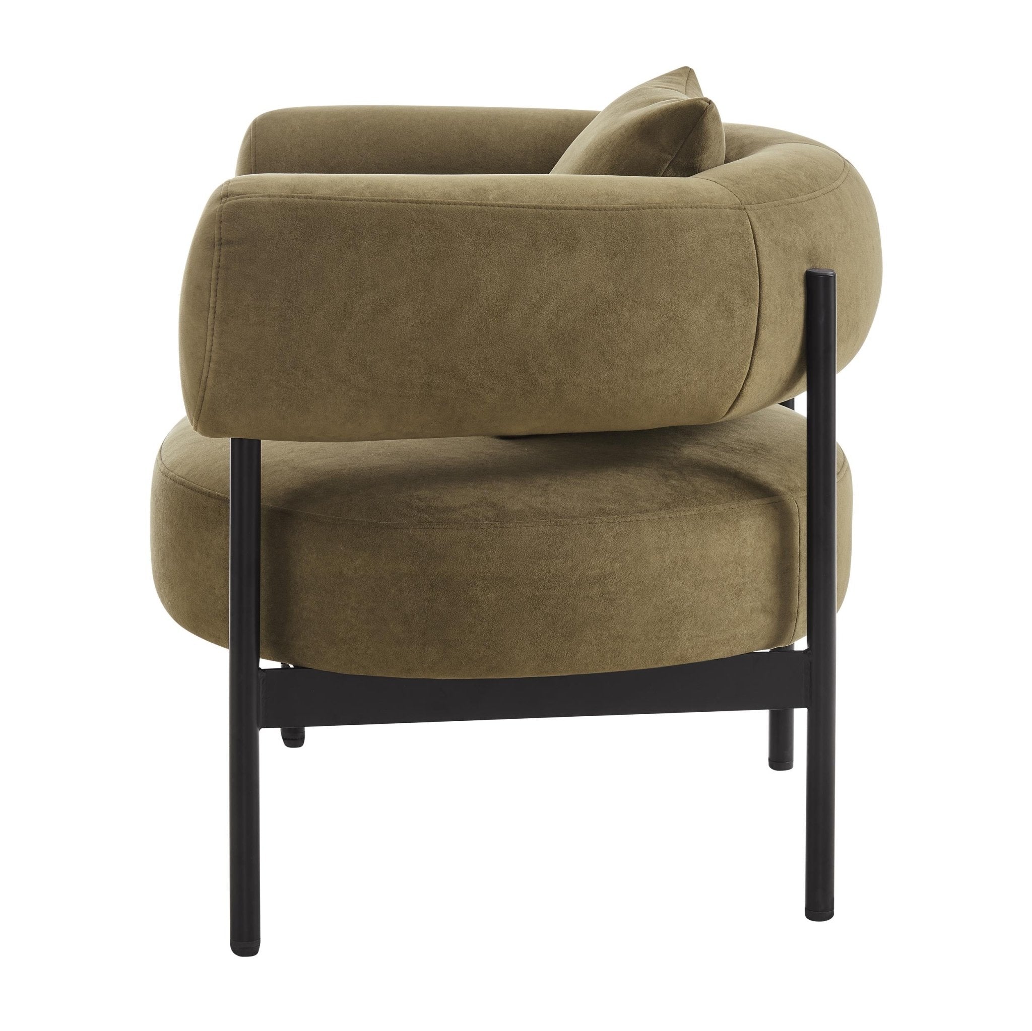 Sabrina Accent Chair - Olive