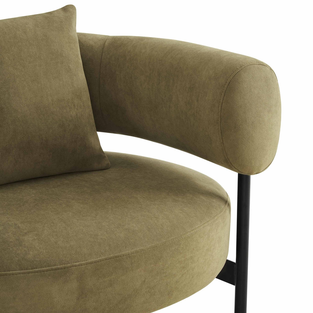Sabrina Accent Chair - Olive