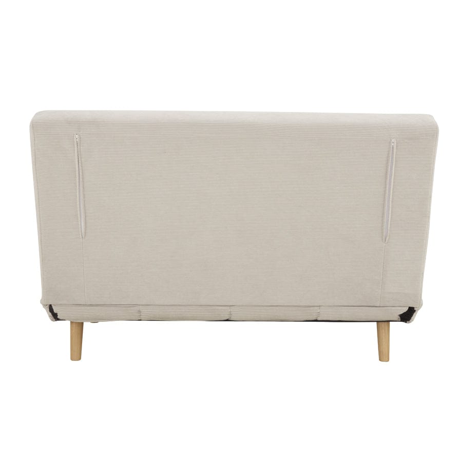 Seattle Double Click Clack Sofa Bed - Corduroy - Pebble