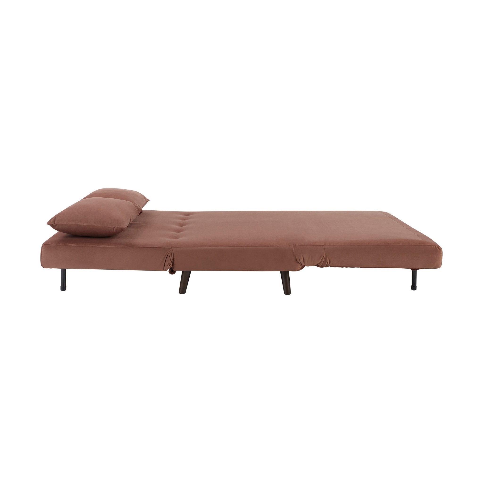 Seattle Double Click Clack Sofa Bed - Mauve