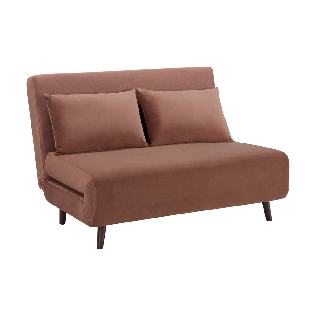 Seattle Double Click Clack Sofa Bed - Mauve