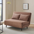 Seattle Double Click Clack Sofa Bed - Mauve
