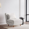 Seattle Single Click Clack Sofa Bed - Warm Natural