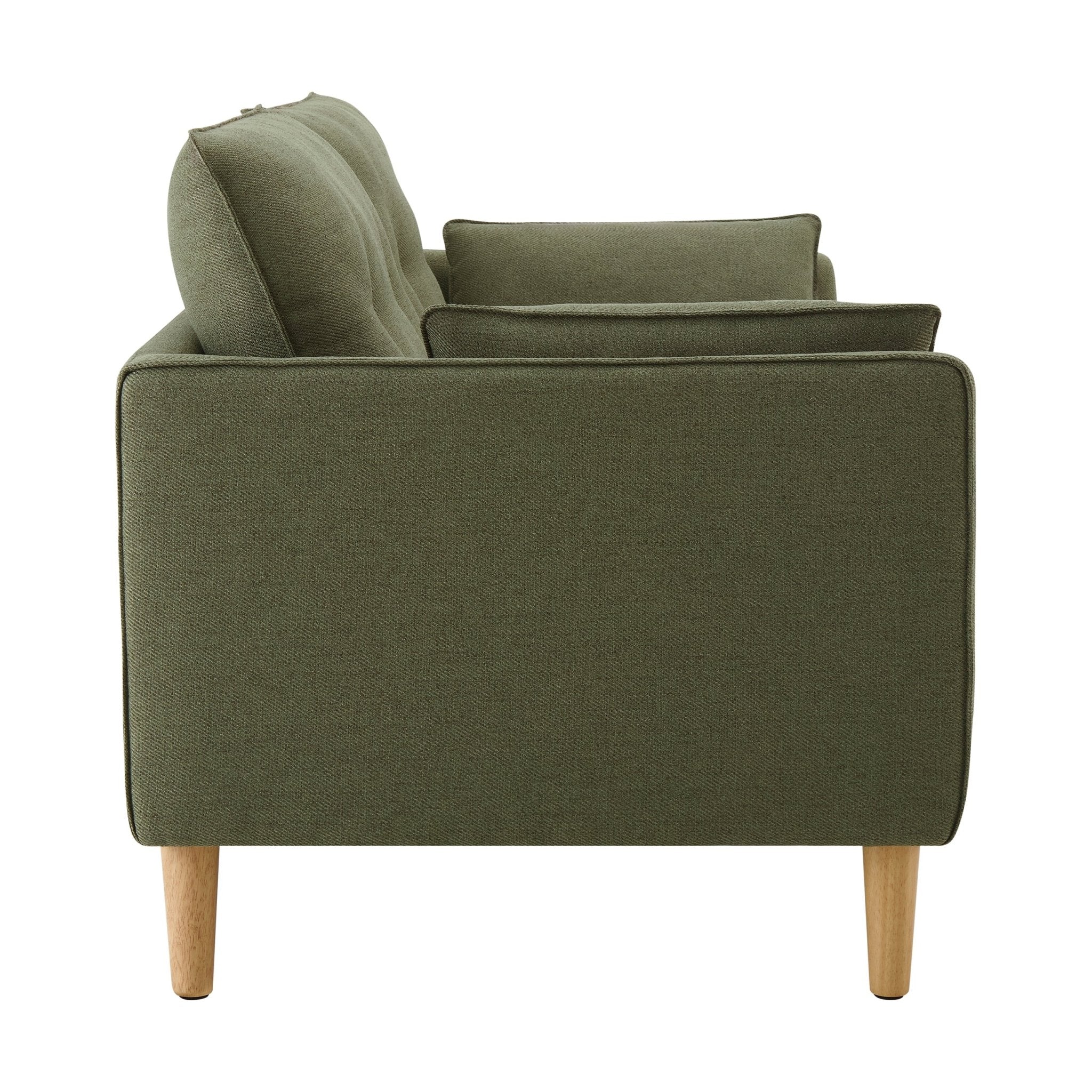 Shoreditch 2 Seater Sofa - Woven Green