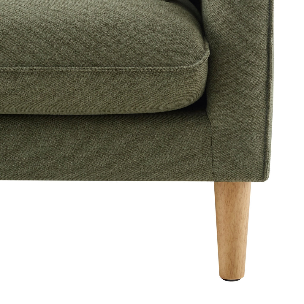 Shoreditch 2 Seater Sofa - Woven Green