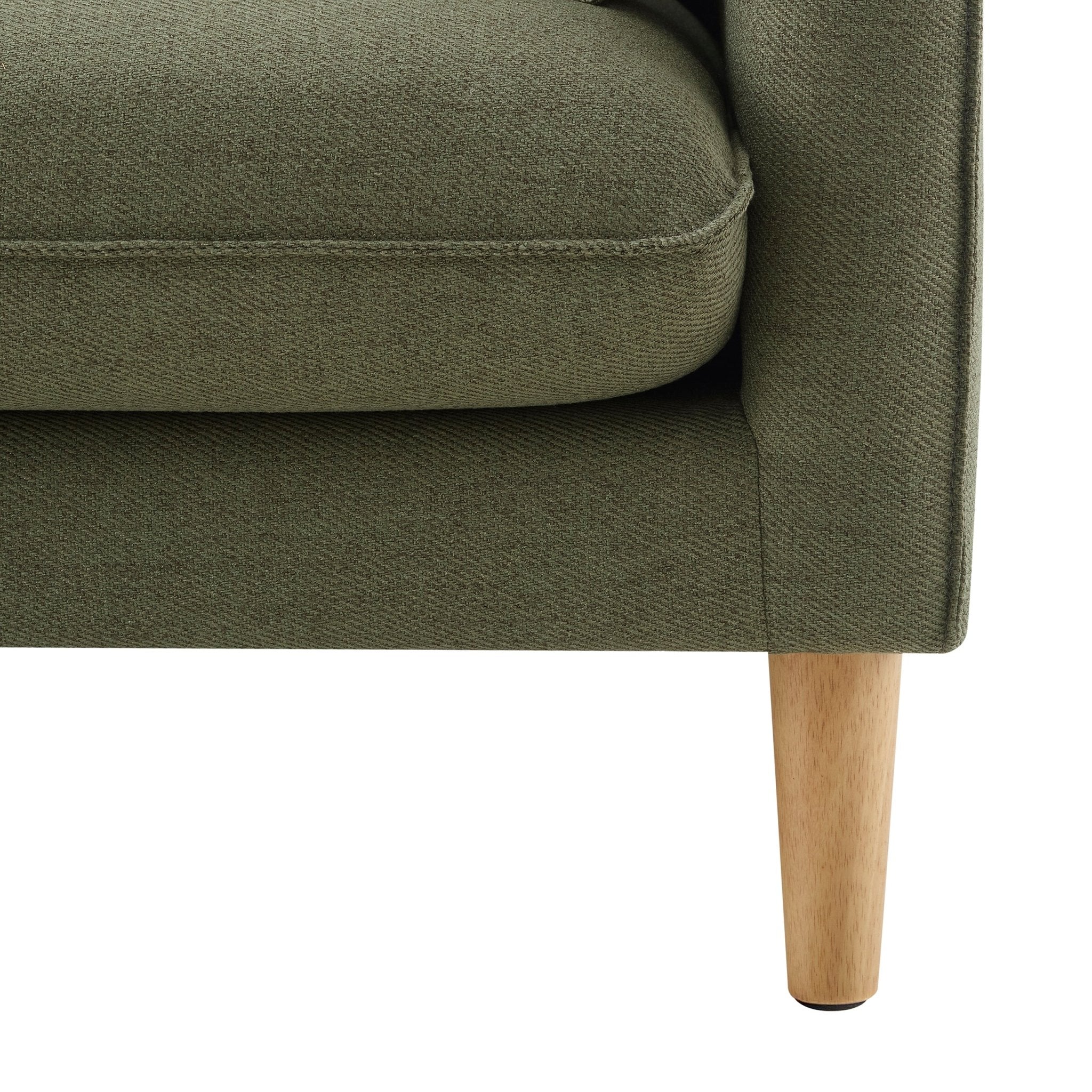 Shoreditch 2 Seater Sofa - Woven Green