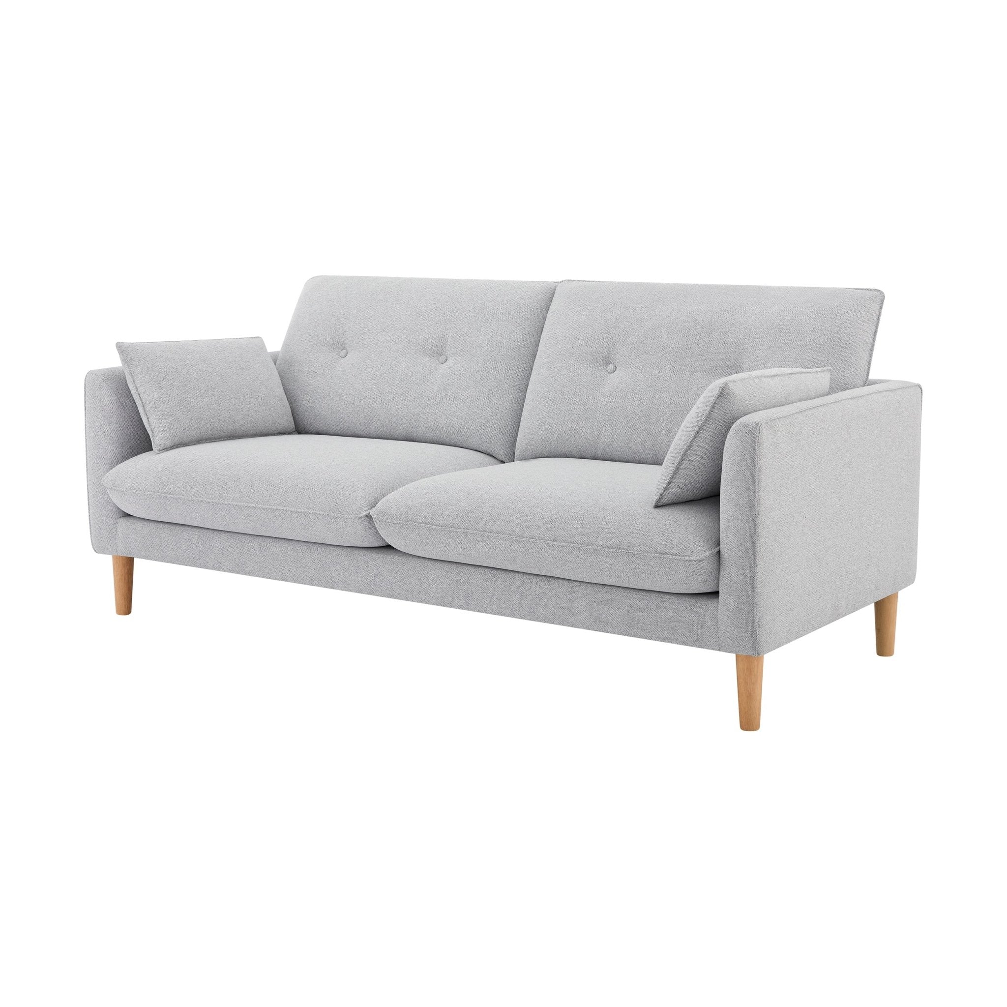 Shoreditch 3 Seater Sofa - Light Grey