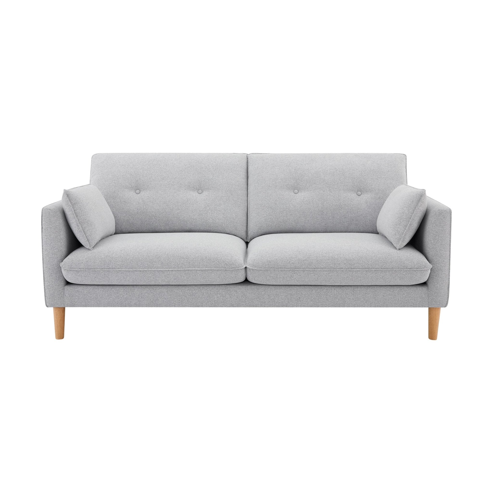 Shoreditch 3 Seater Sofa - Light Grey
