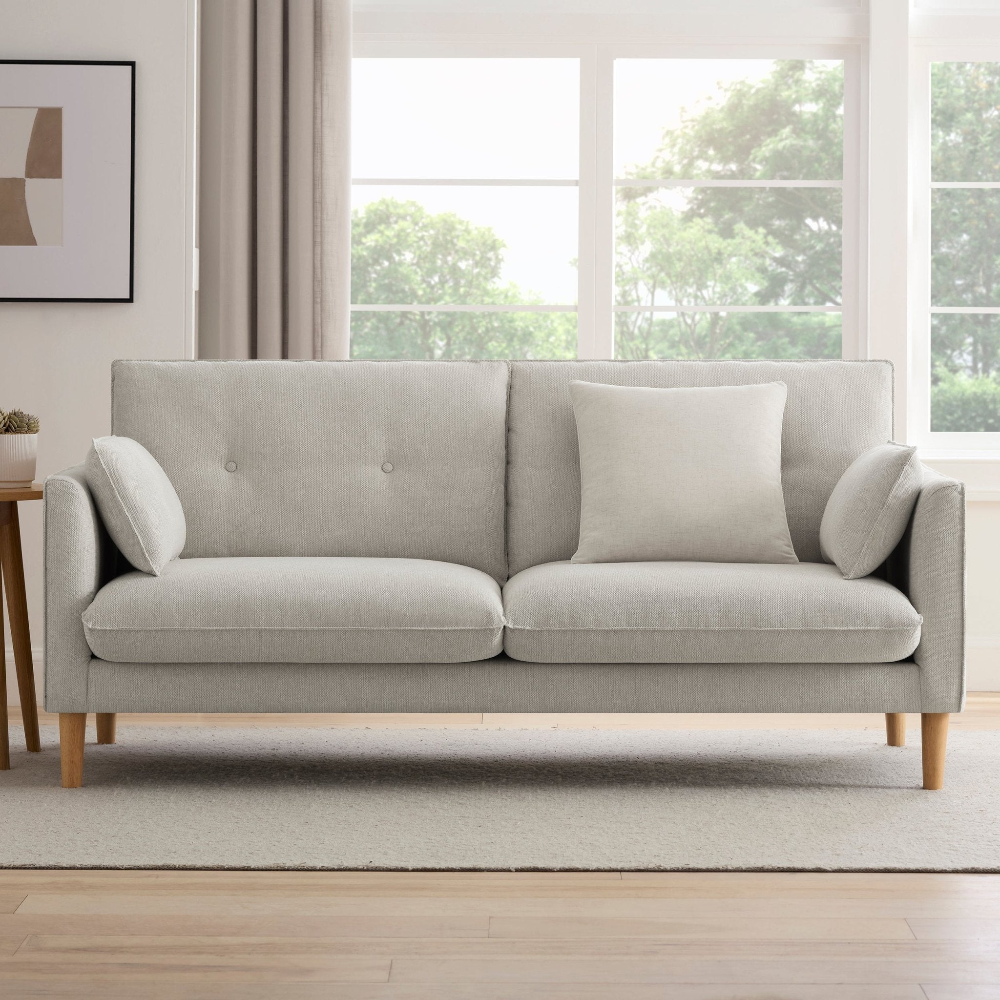 Shoreditch 3 Seater Sofa - Natural