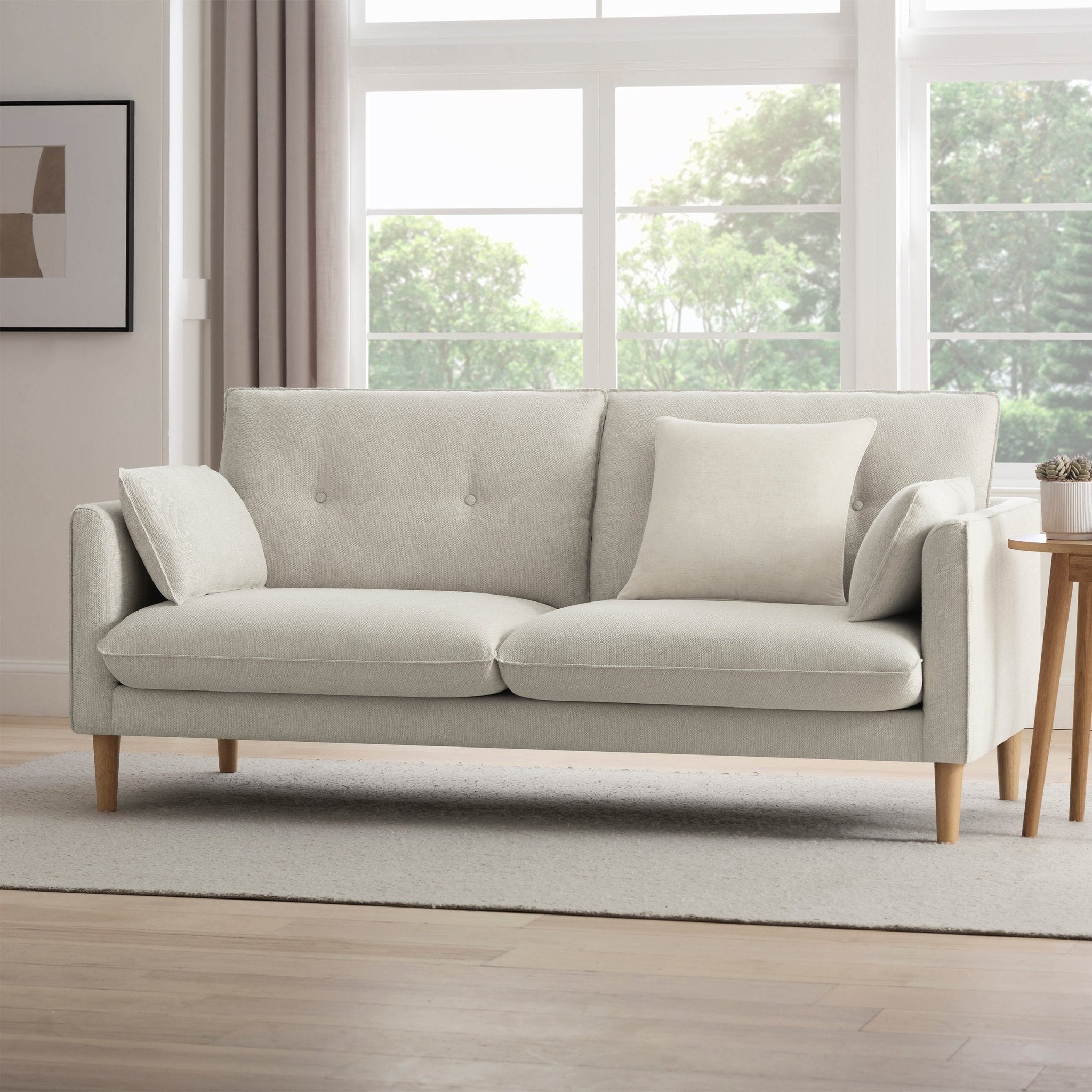 Shoreditch 3 Seater Sofa - Natural