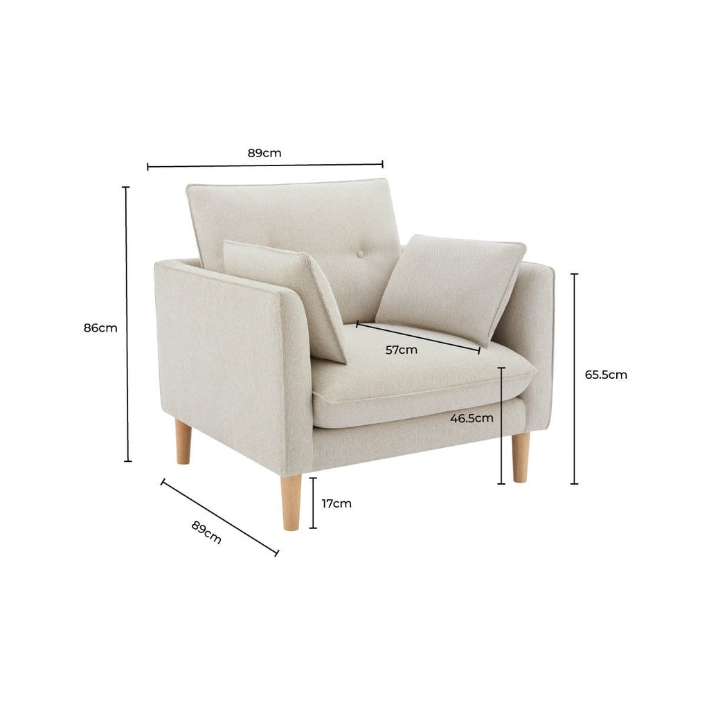 Shoreditch Armchair - Natural