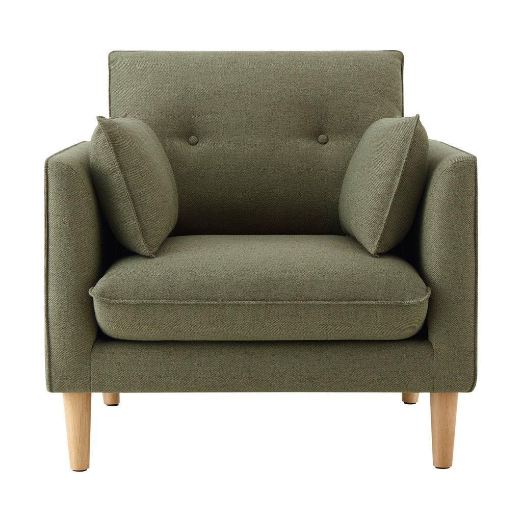 Shoreditch Armchair - Woven Green