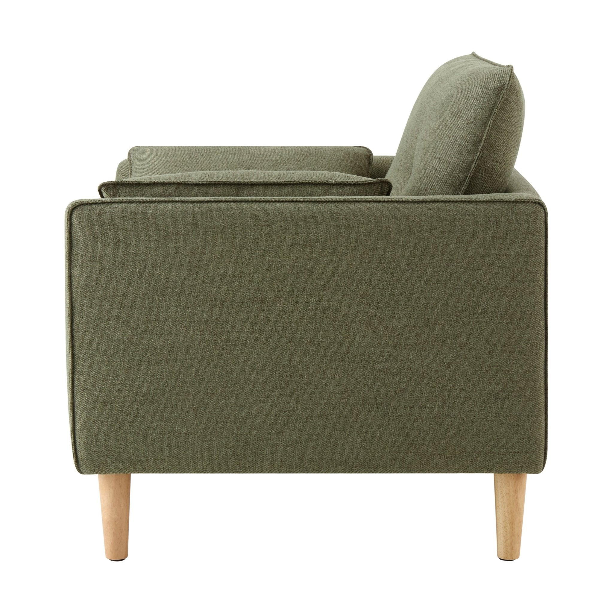 Shoreditch Armchair - Woven Green