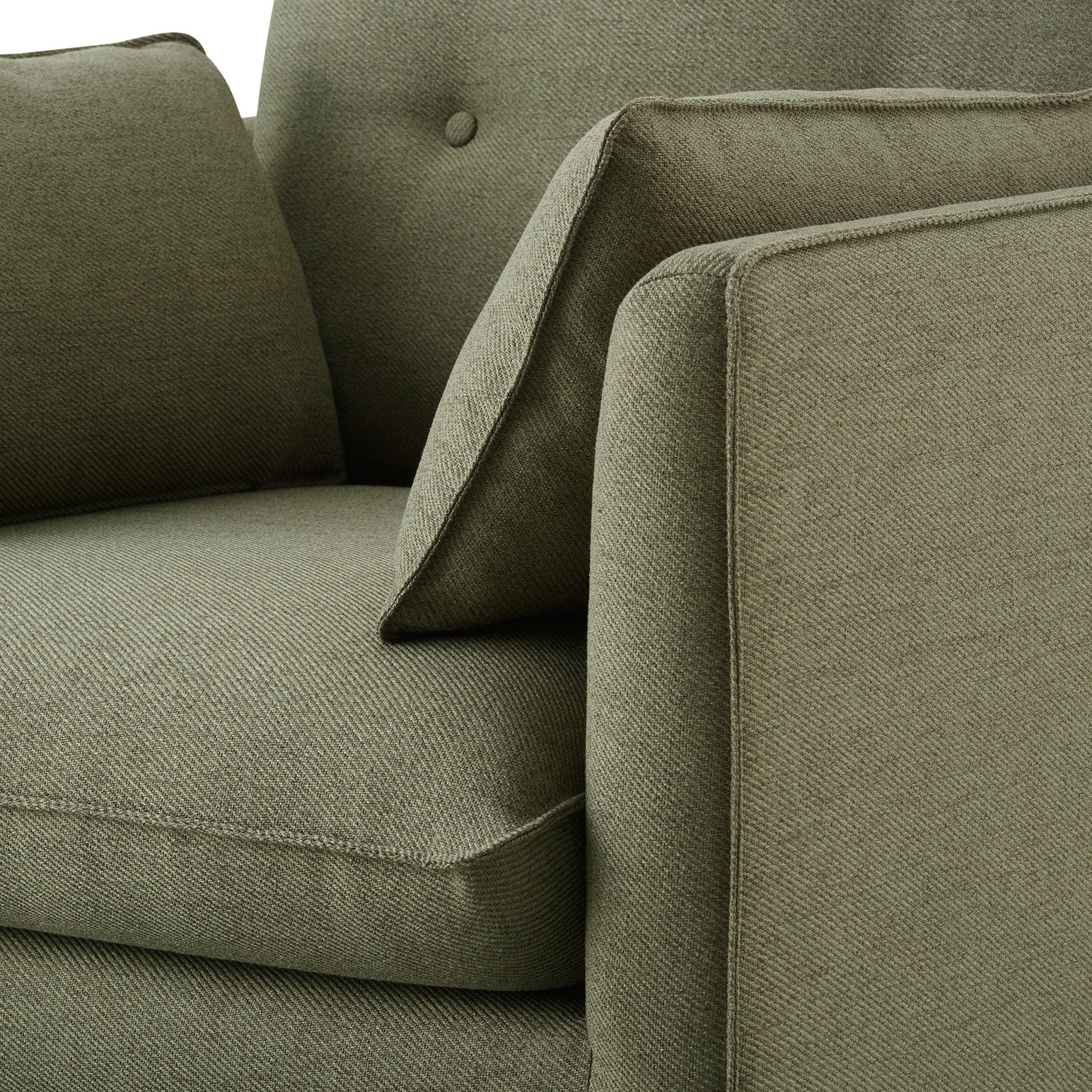 Shoreditch Armchair - Woven Green