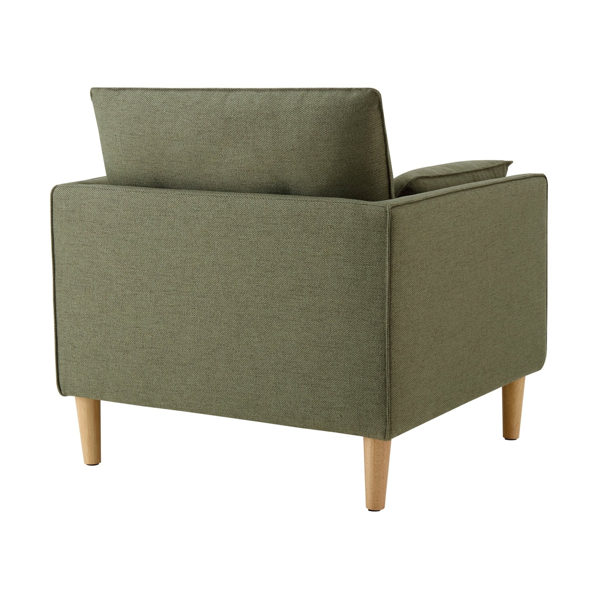 Shoreditch Armchair - Woven Green