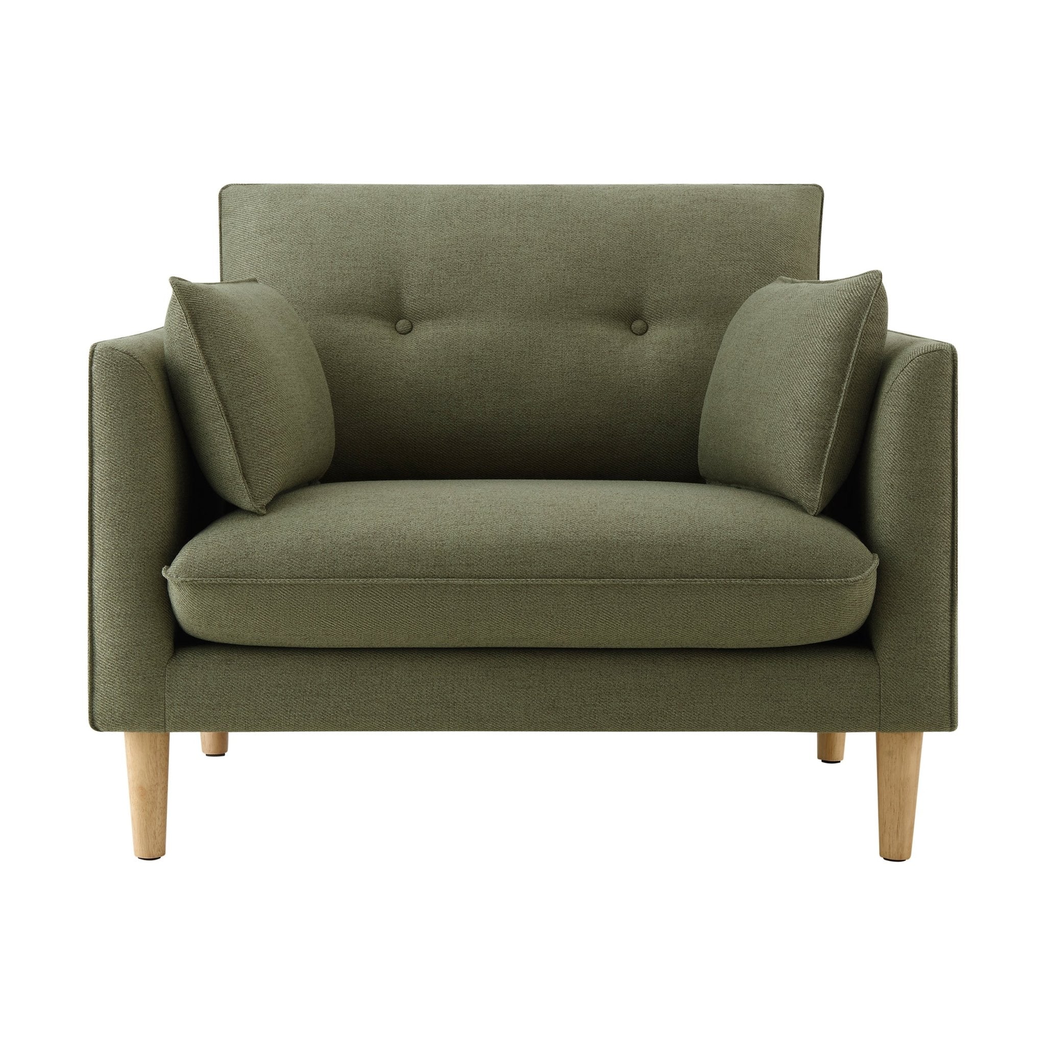 Shoreditch Loveseat - Woven Green