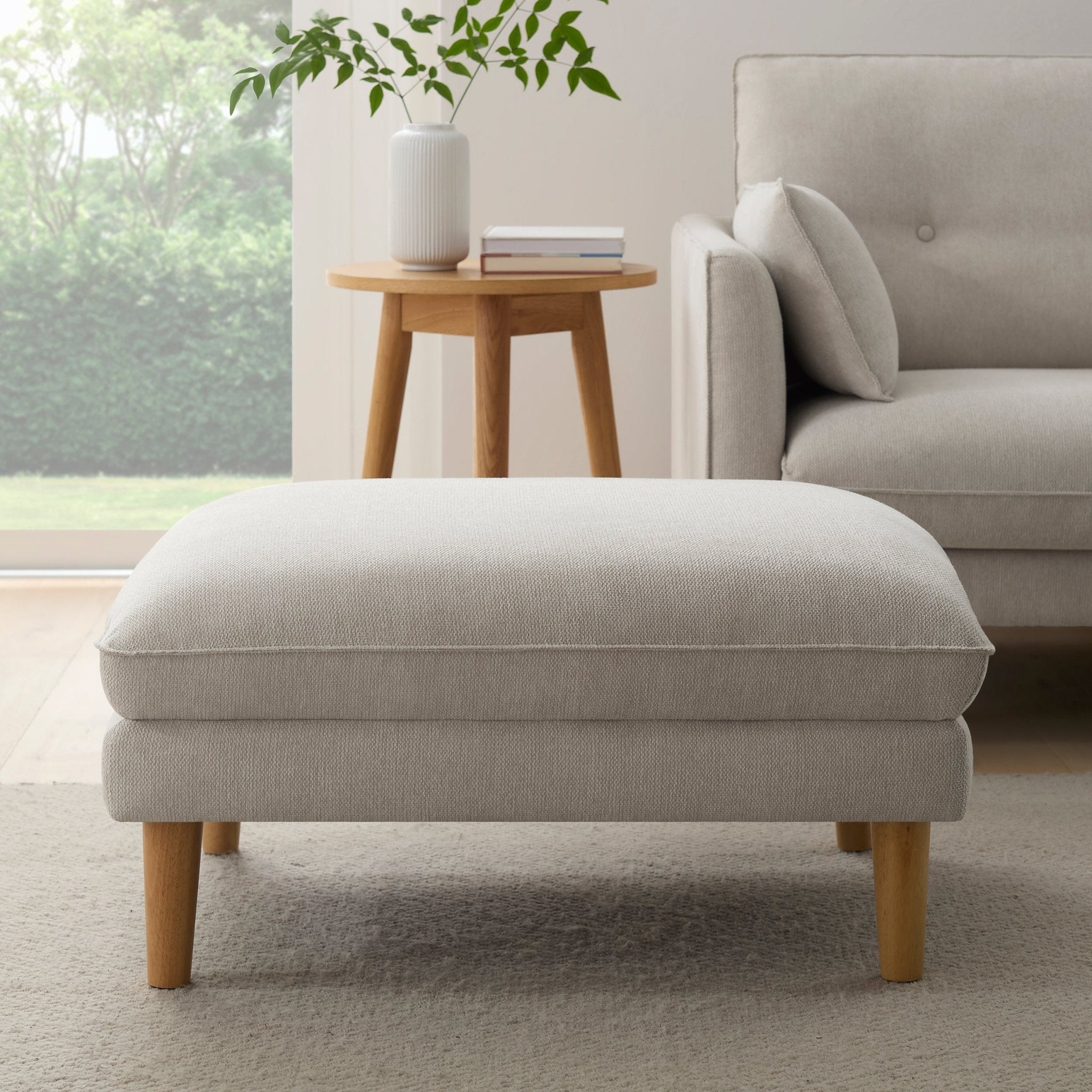 Shoreditch Pouffe - Natural
