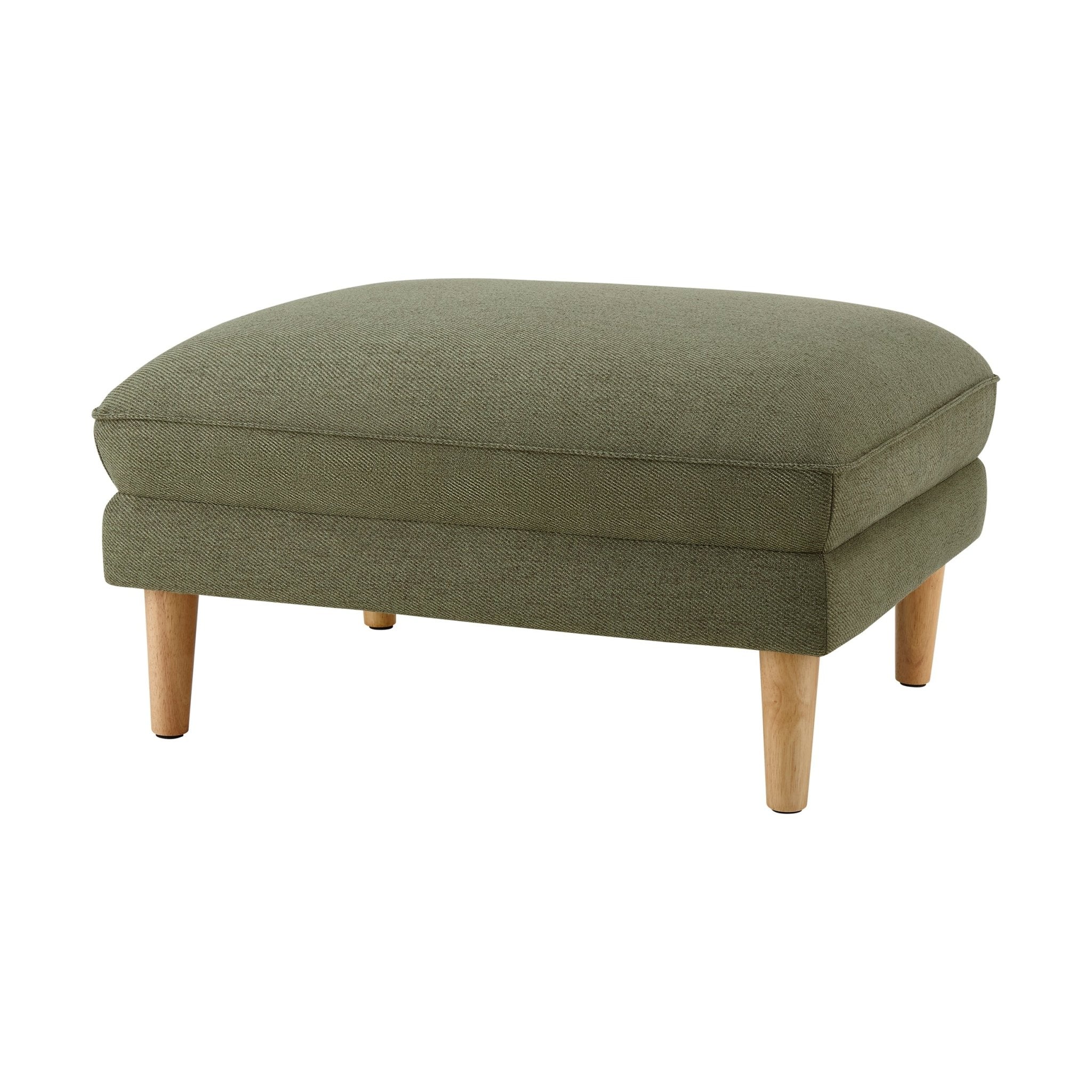 Shoreditch Pouffe - Woven Green