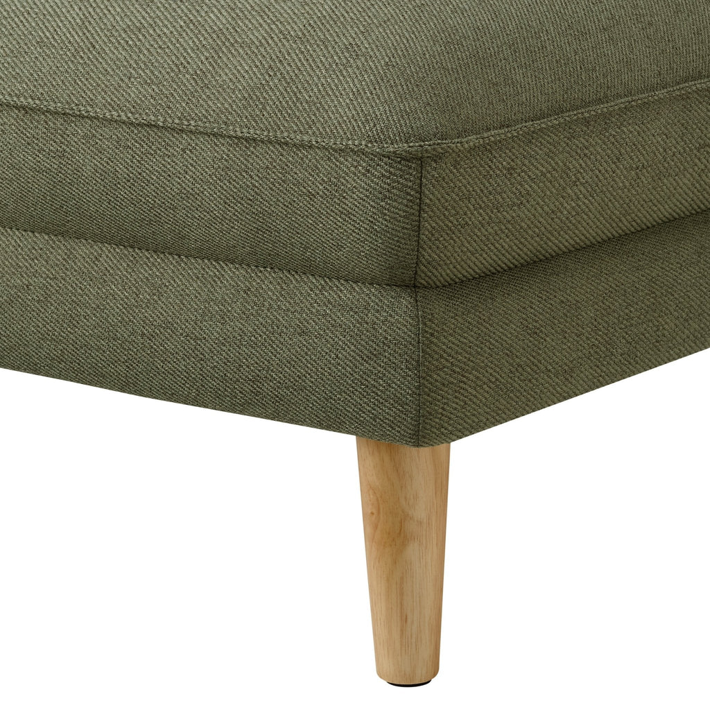 Shoreditch Pouffe - Woven Green