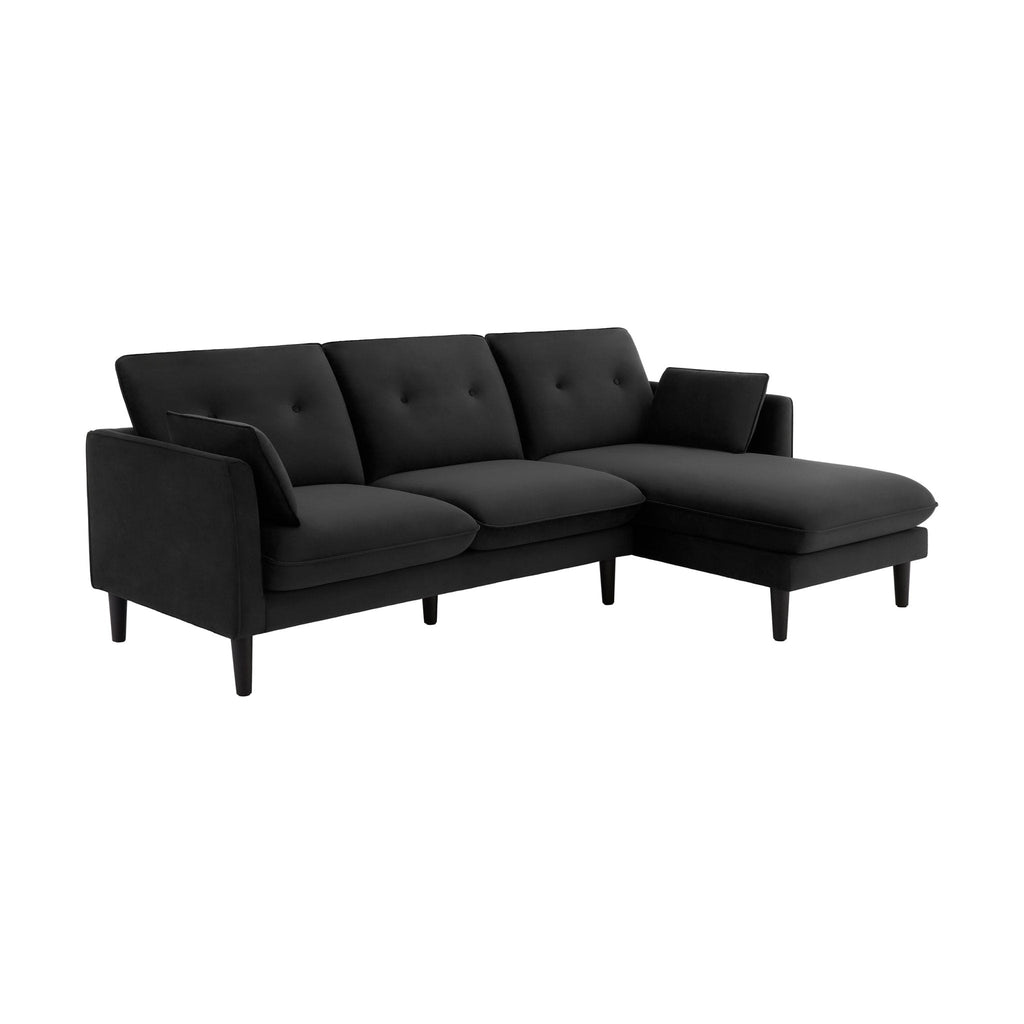 Shoreditch Right Hand Chaise Sofa - Ink