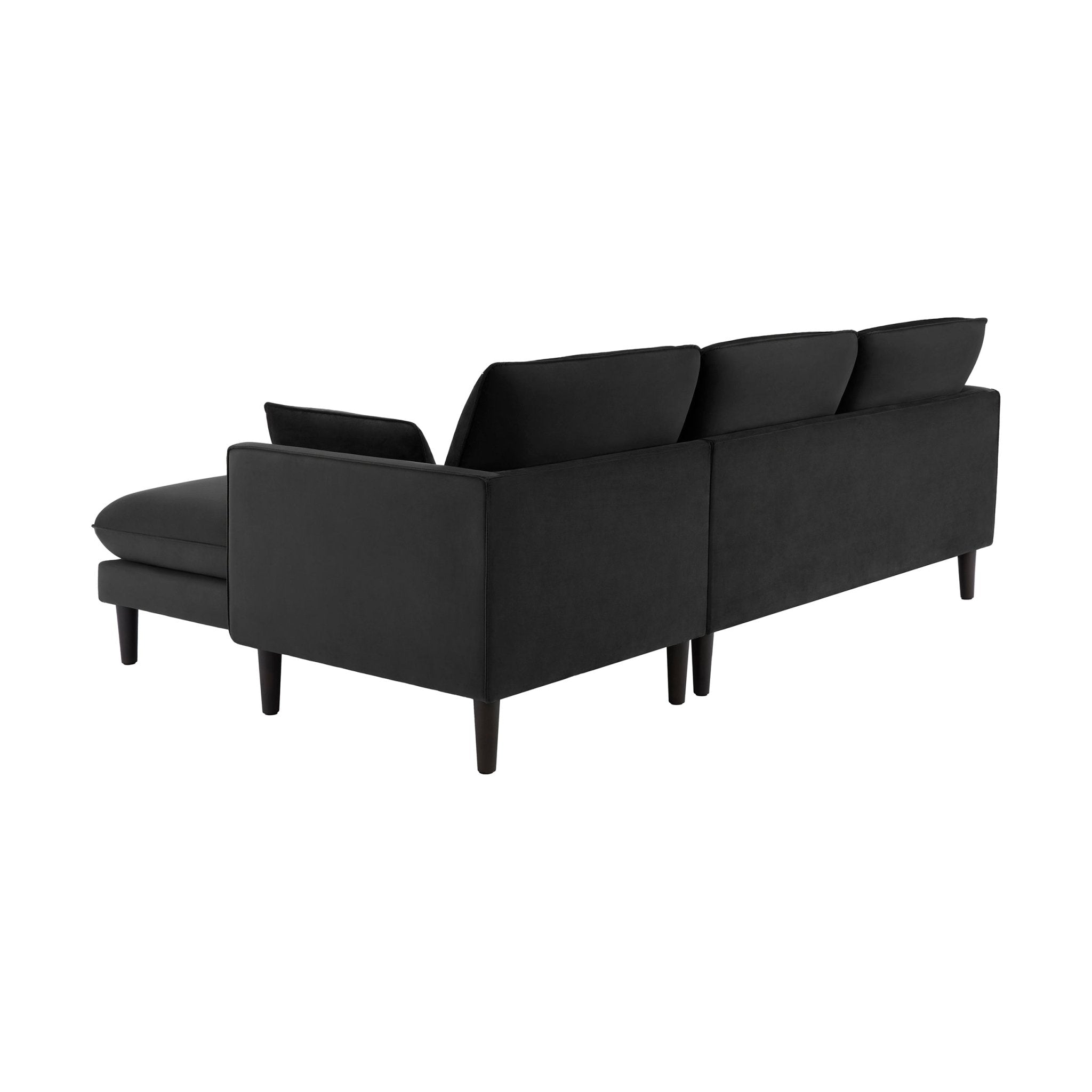 Shoreditch Right Hand Chaise Sofa - Ink