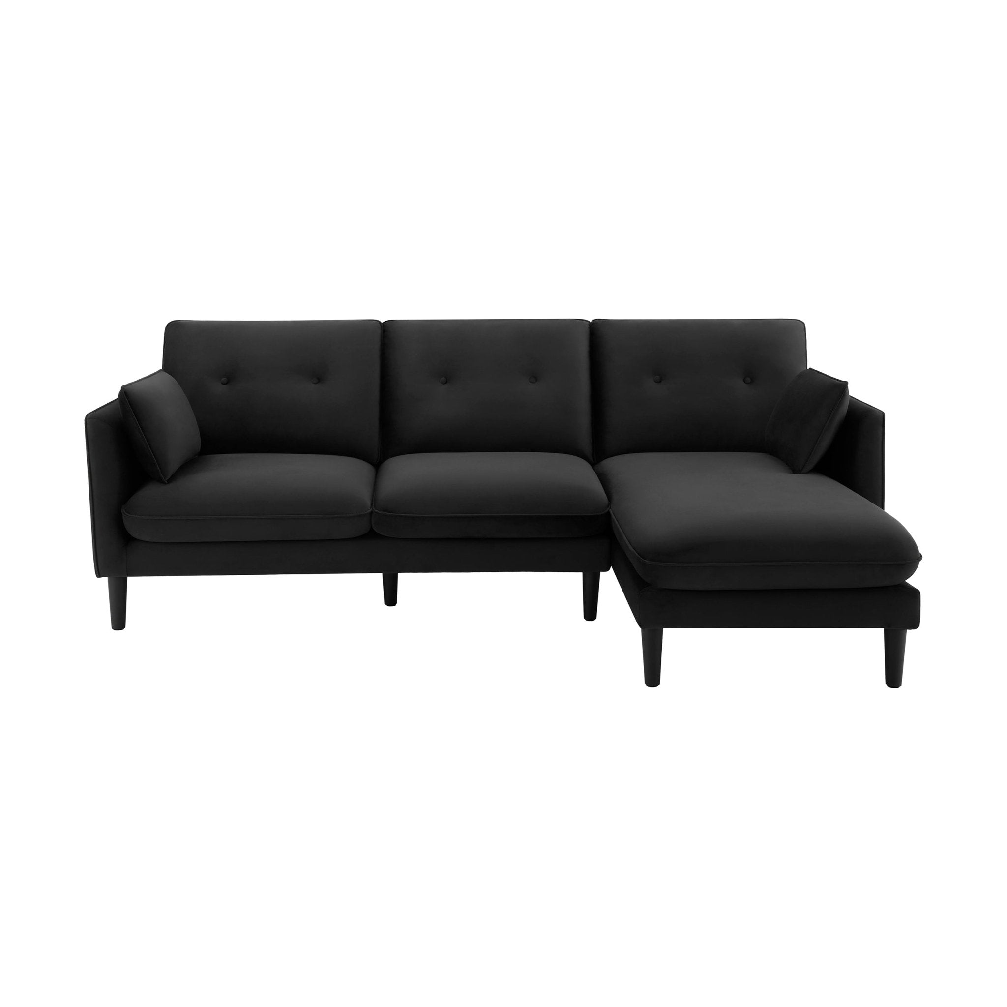 Shoreditch Right Hand Chaise Sofa - Ink