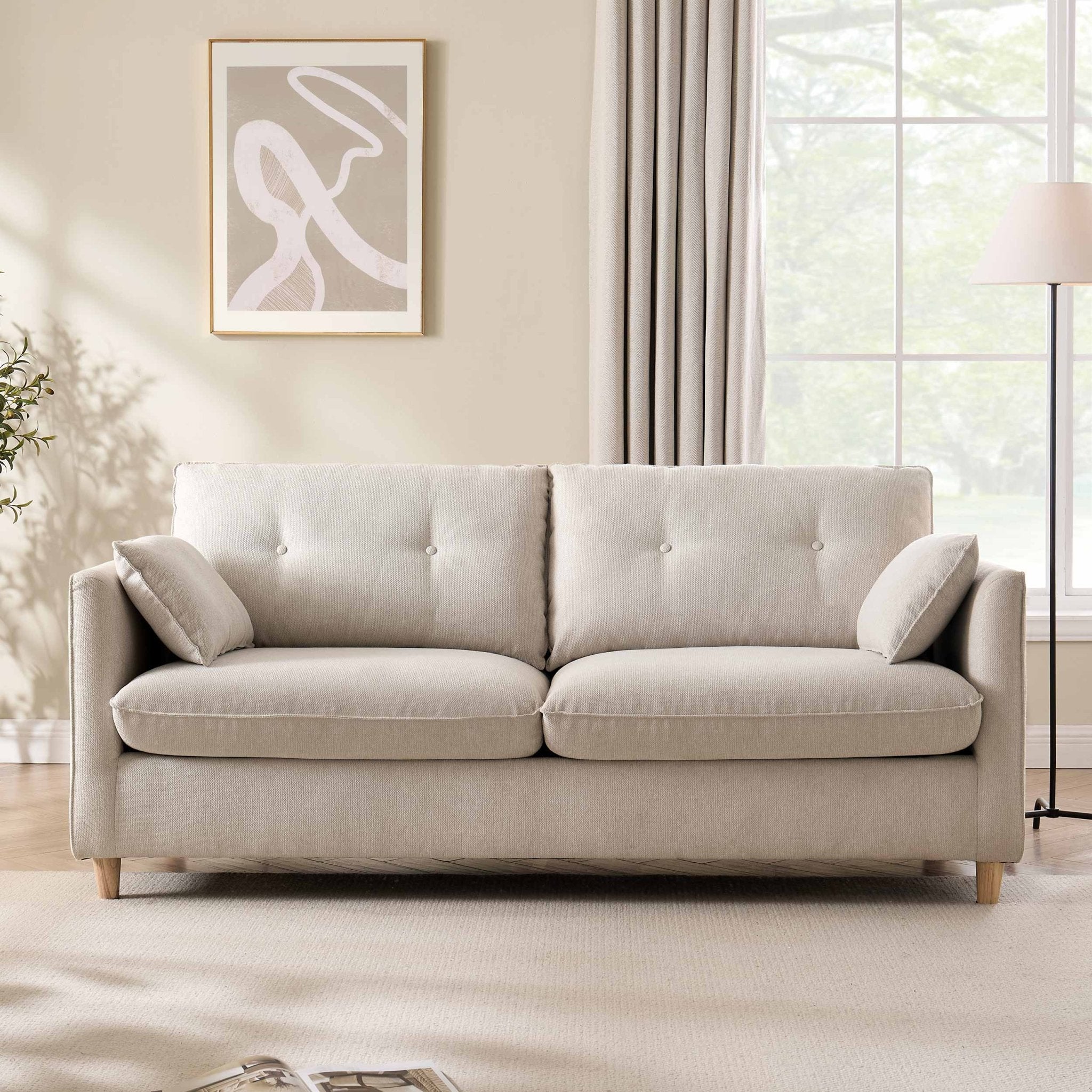 Shoreditch Sofa Bed - Natural