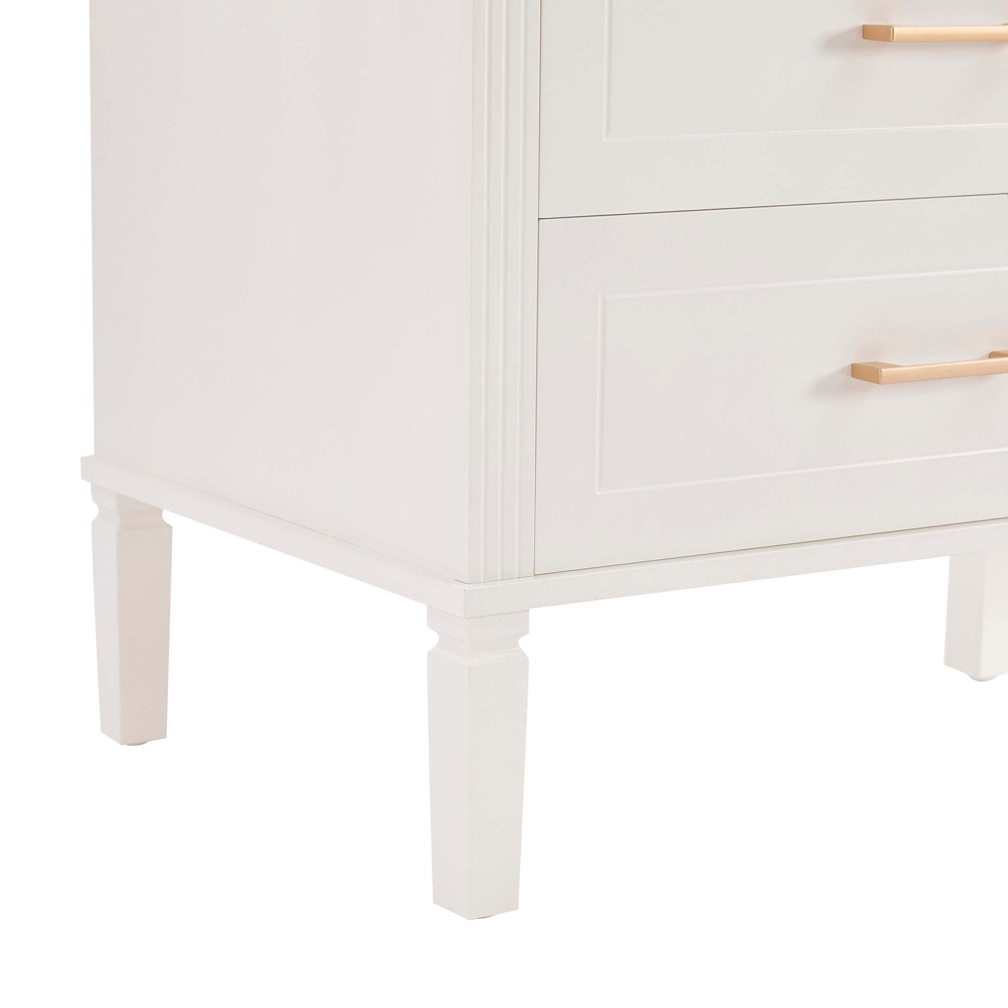 Sienna 6 Drawer Chest - Cream