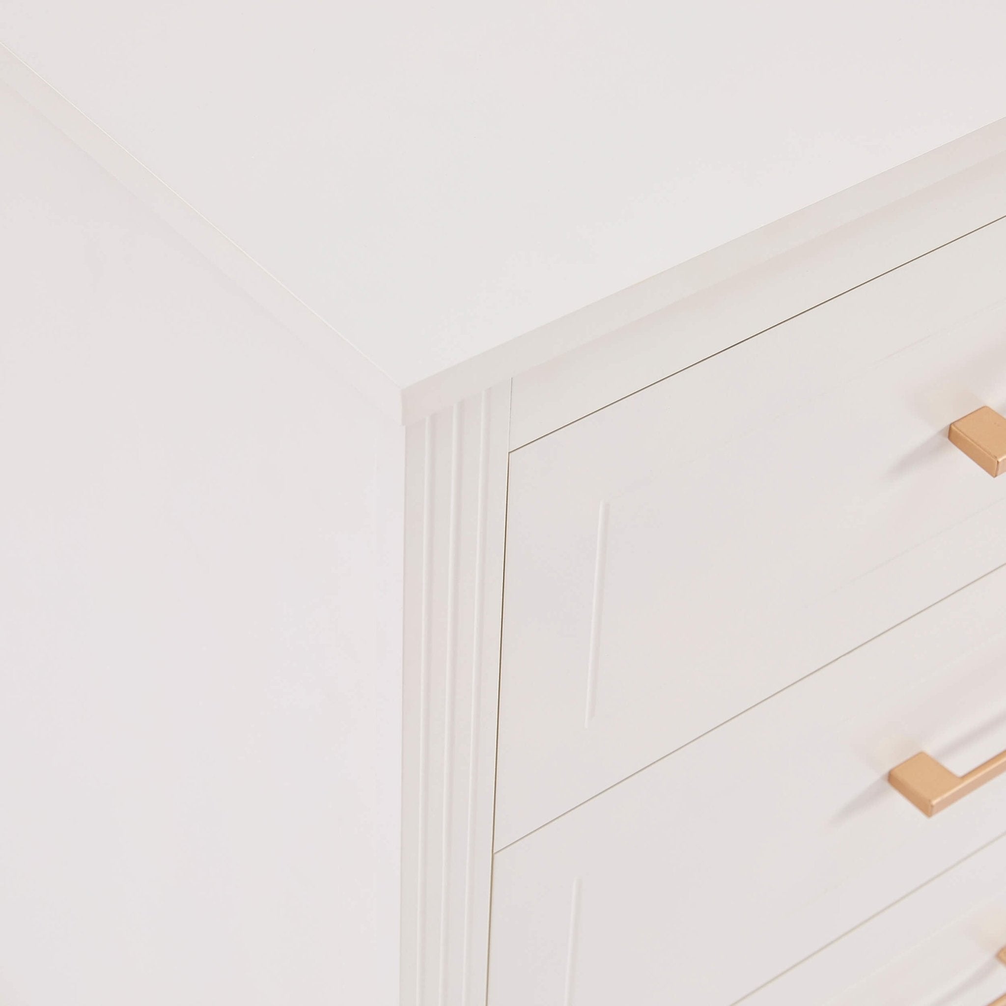 Sienna 6 Drawer Chest - Cream
