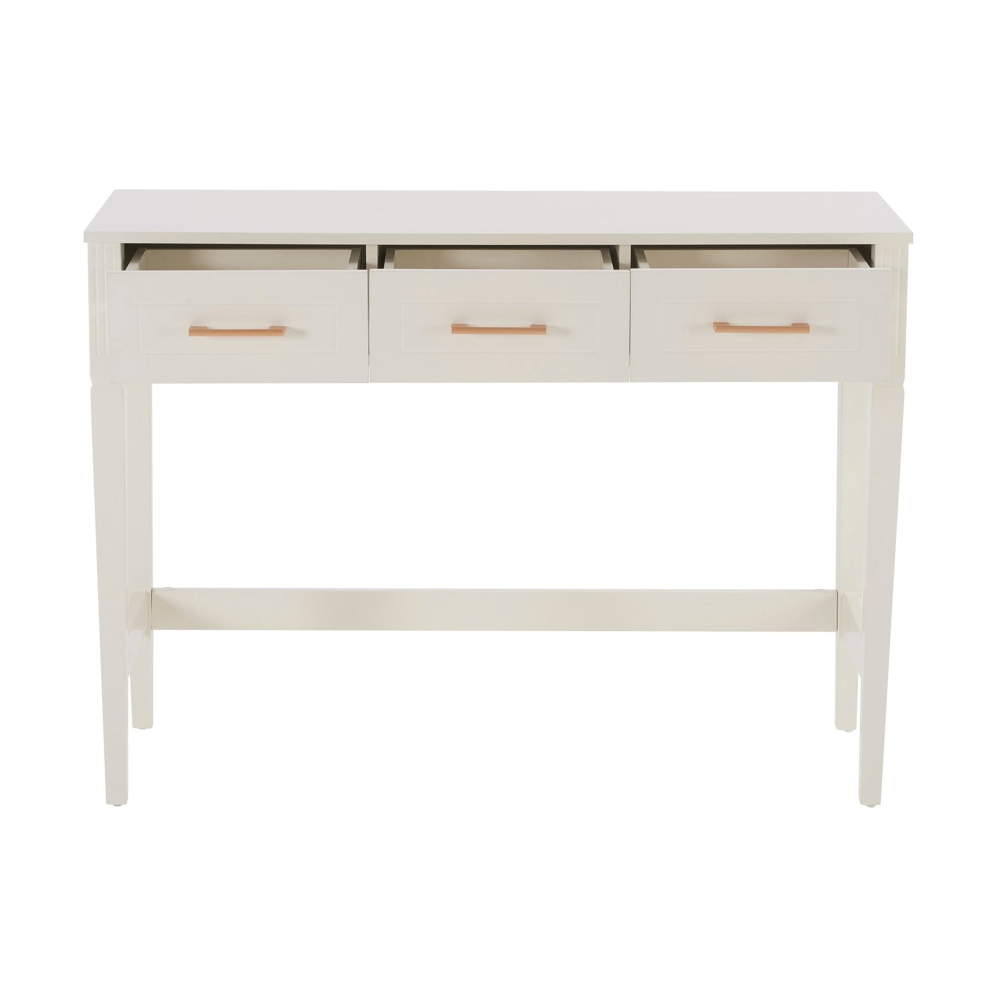 Sienna Dressing Table Console - Cream