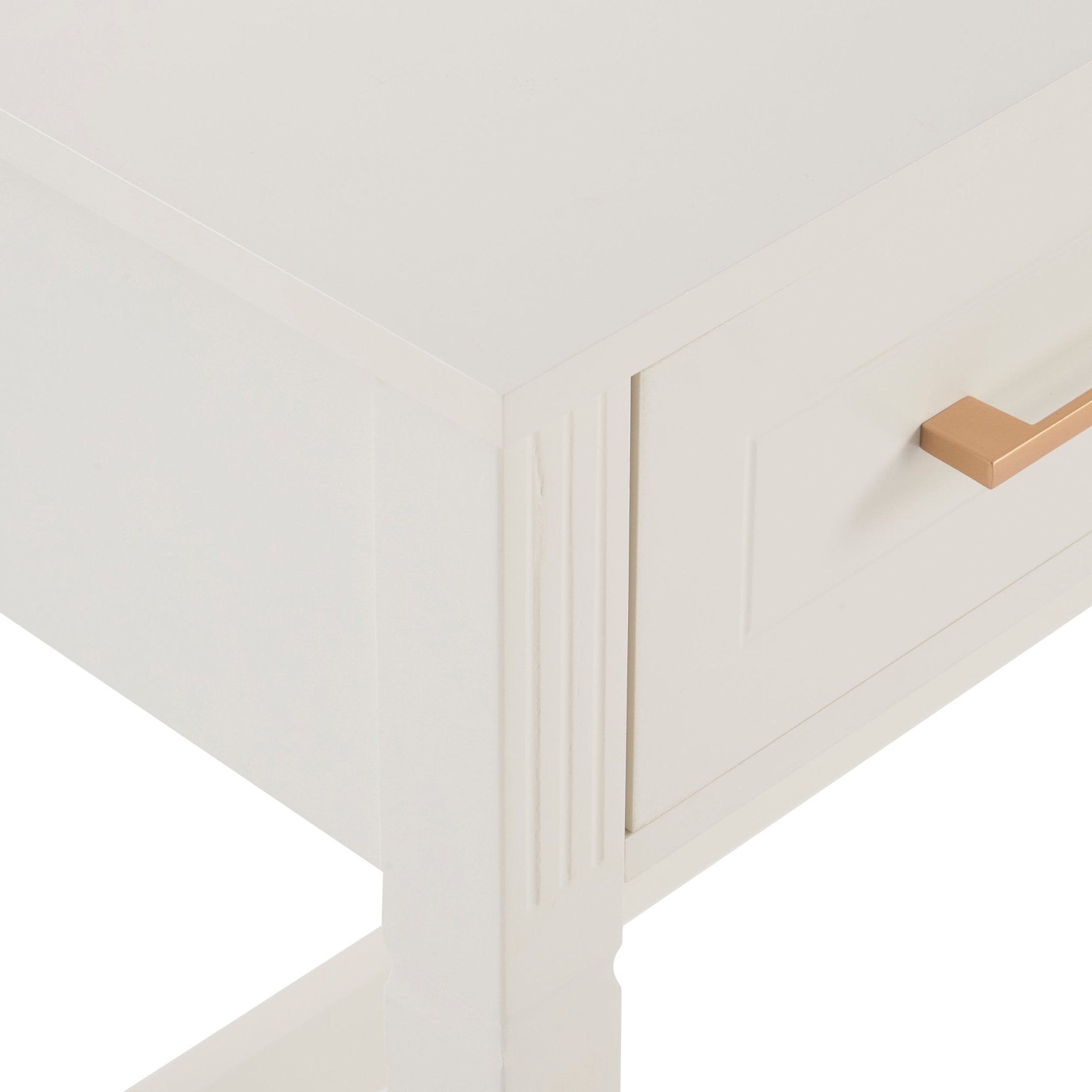 Sienna Dressing Table Console - Cream