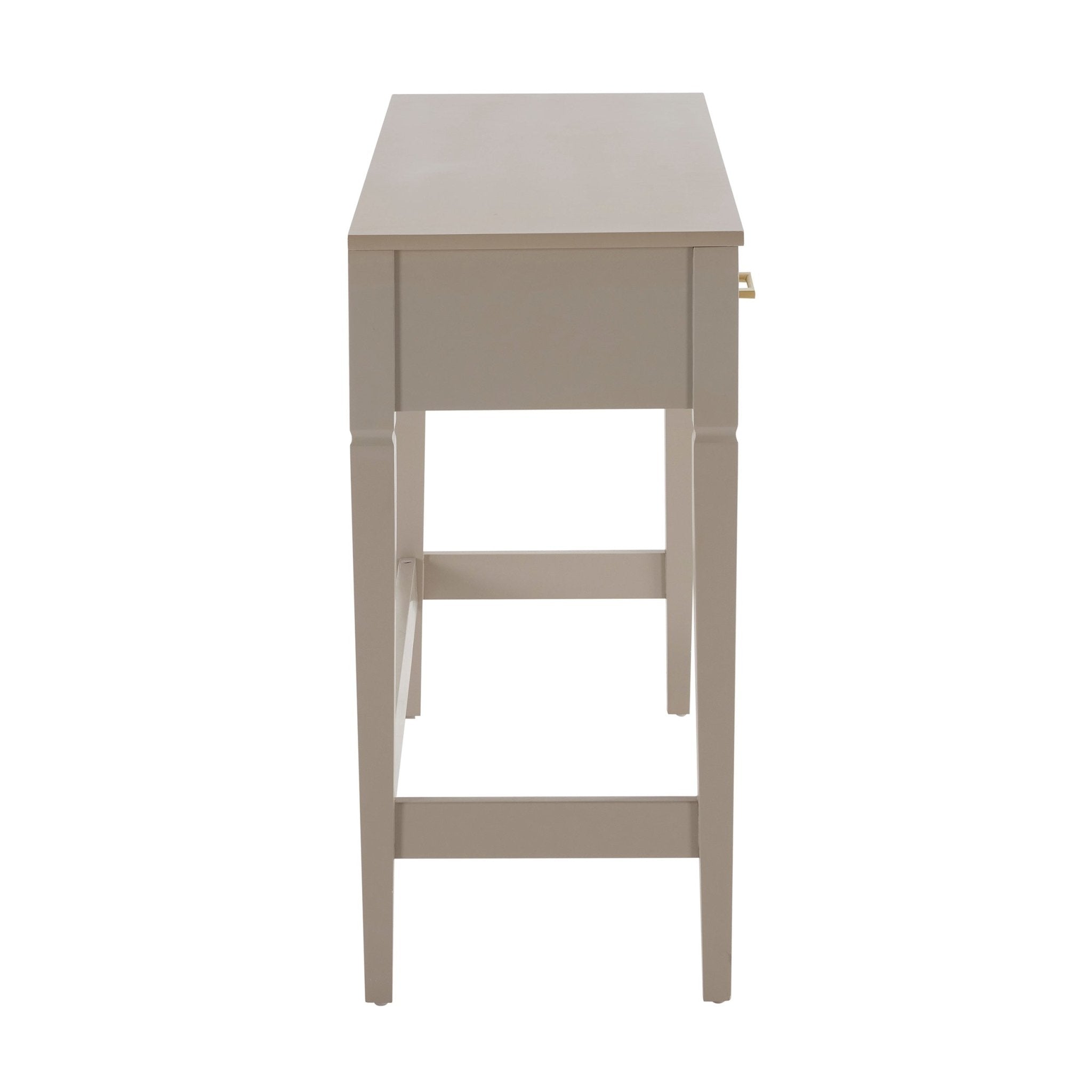 Sienna Dressing Table Console - Taupe