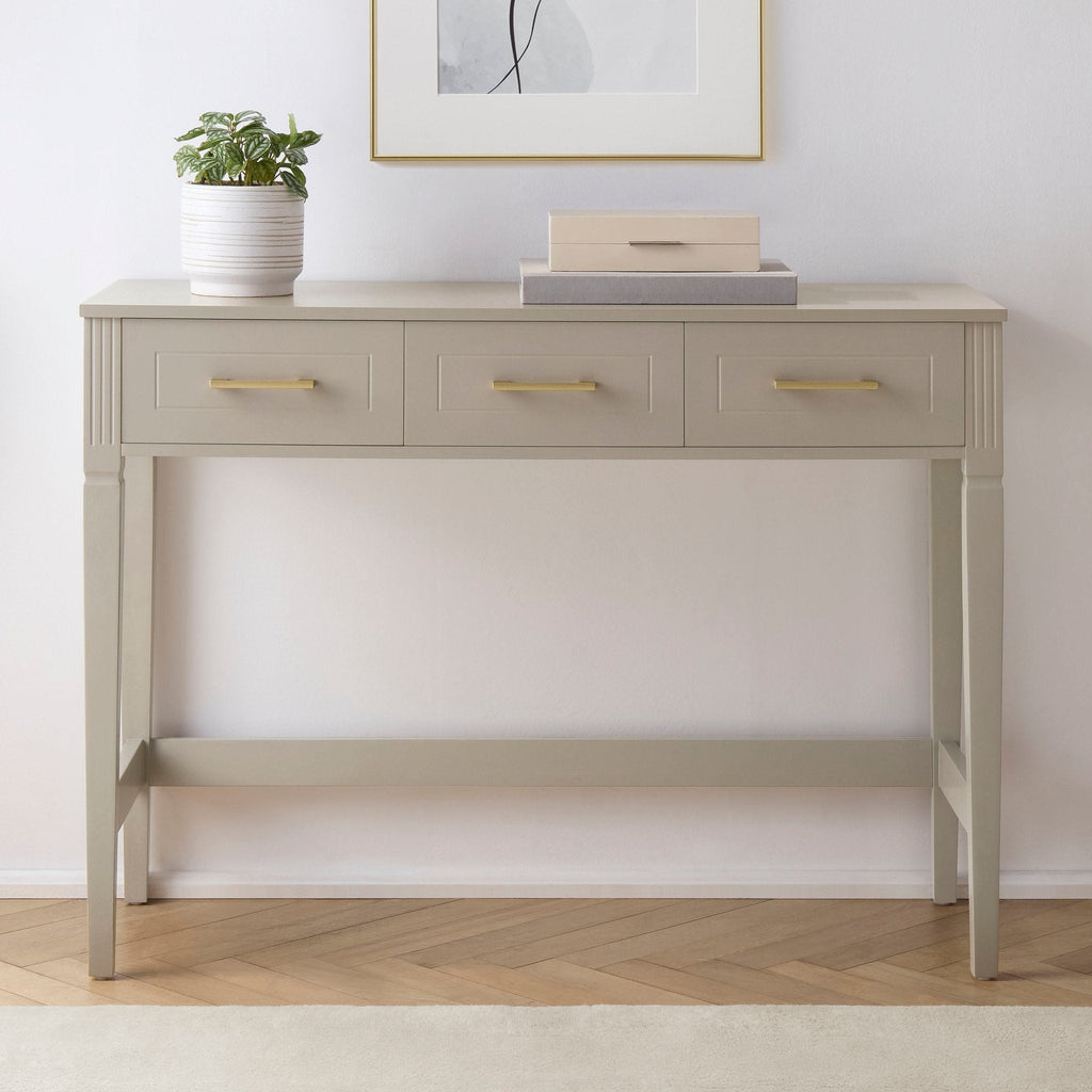 Sienna Dressing Table Console - Taupe