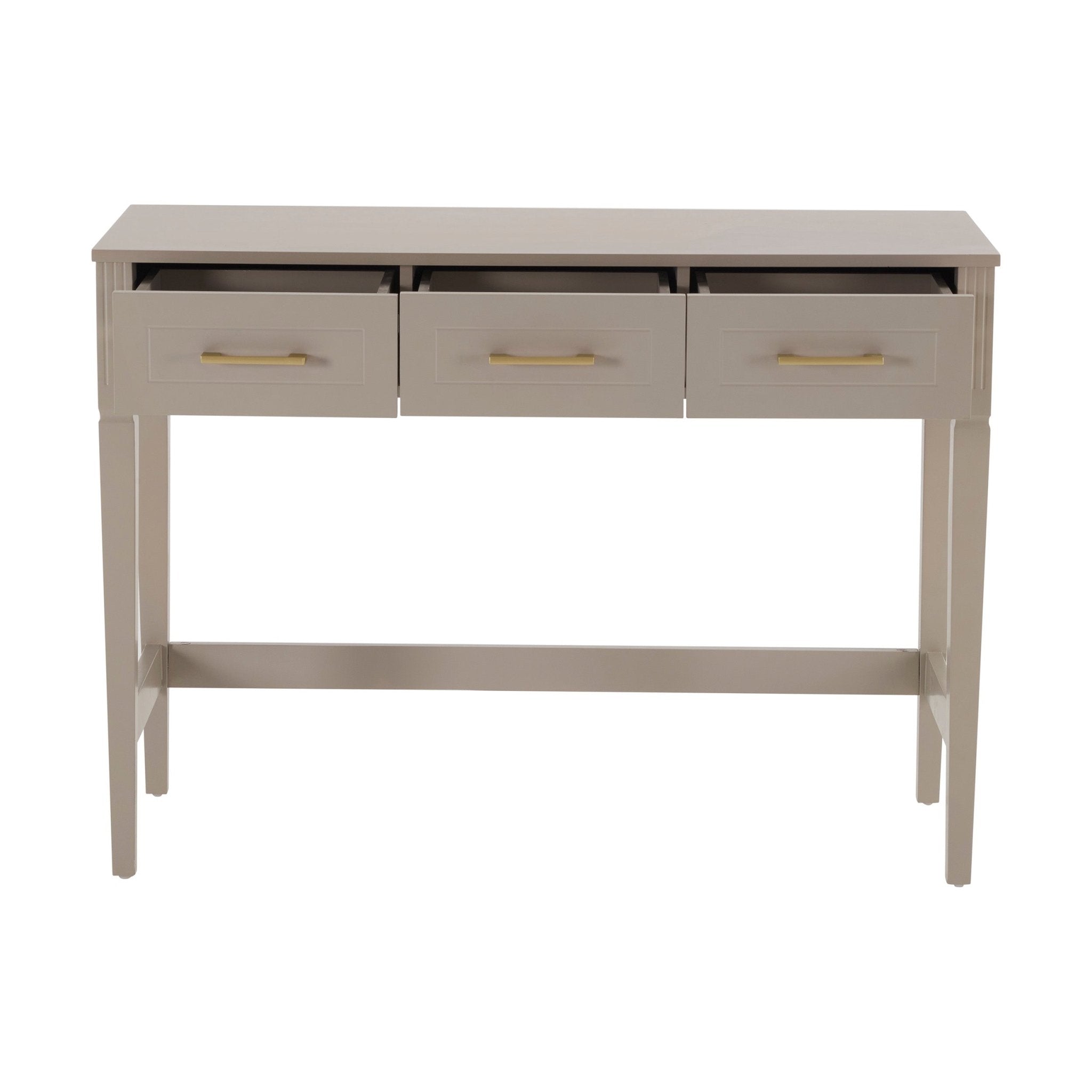 Sienna Dressing Table Console - Taupe