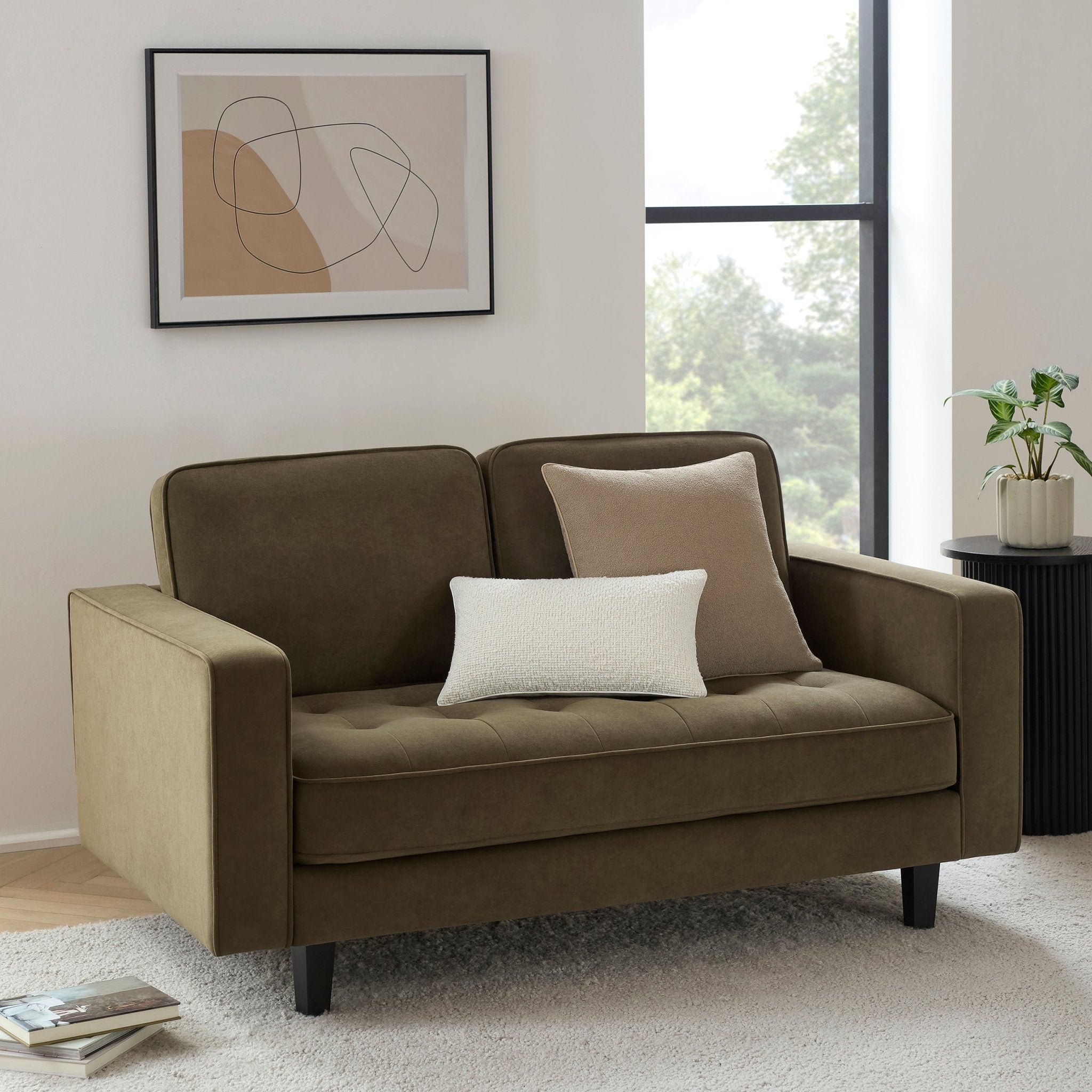 Sloane 2 Seater Sofa - Olive