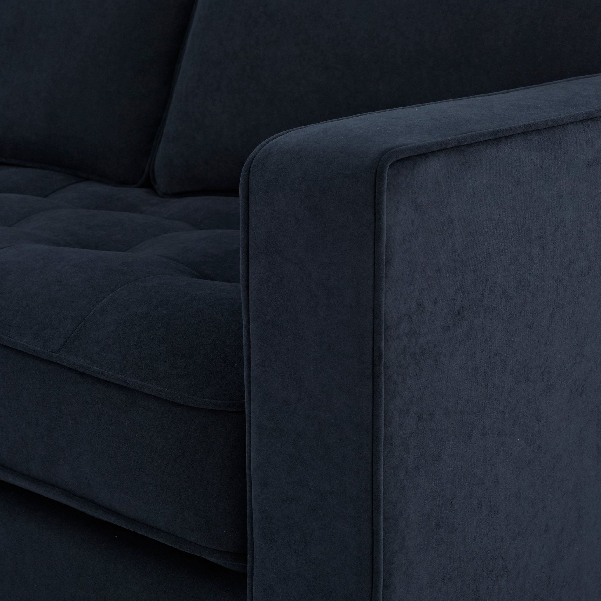 Sloane Left Hand Corner Sofa - Midnight