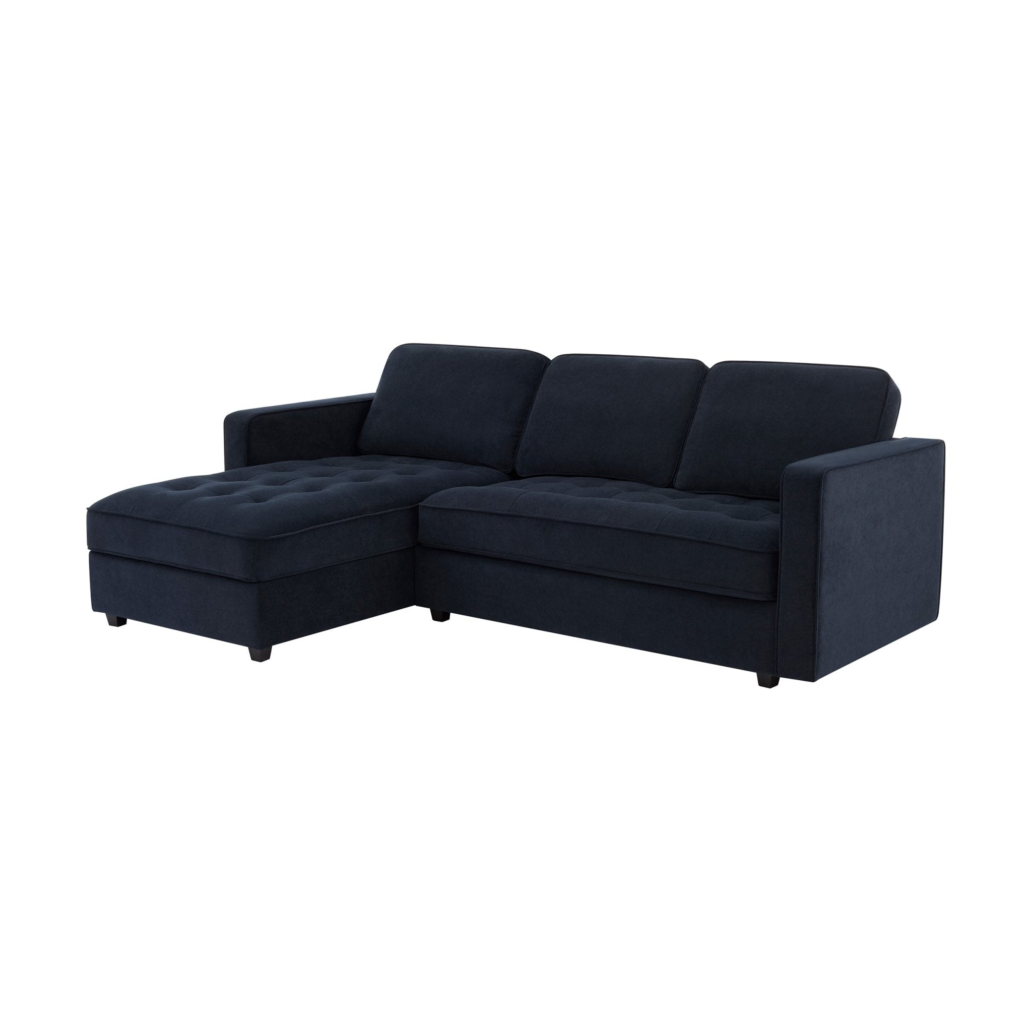 Sloane Left Hand Storage Chaise Sofa - Midnight