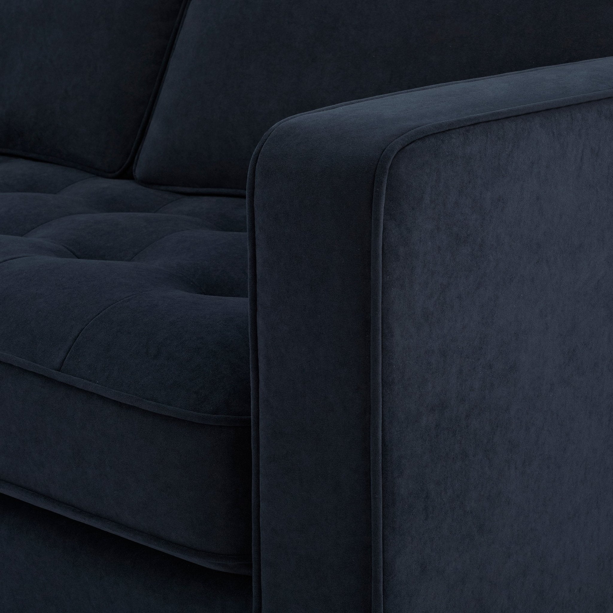 Sloane Left Hand Storage Chaise Sofa - Midnight