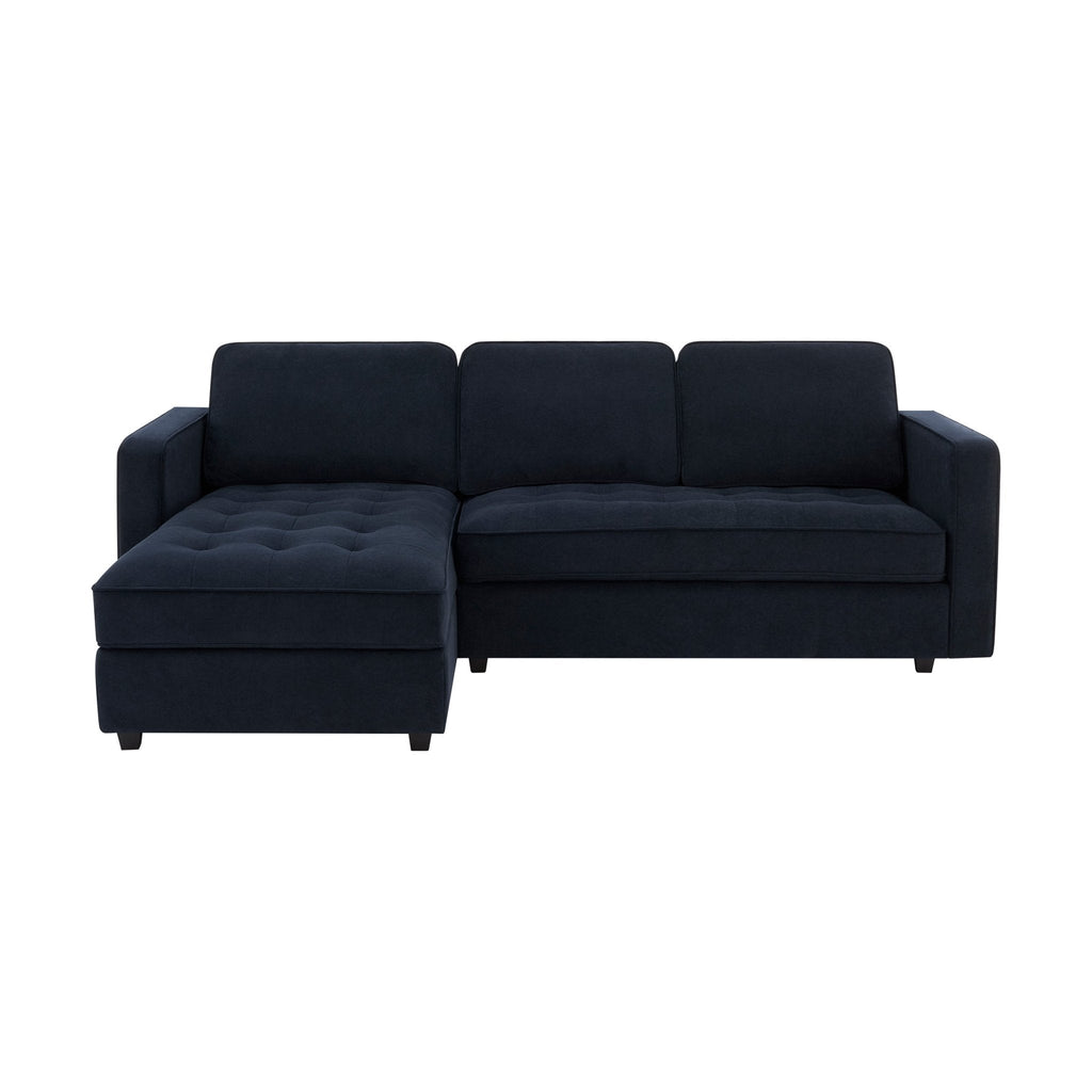 Sloane Left Hand Storage Chaise Sofa - Midnight