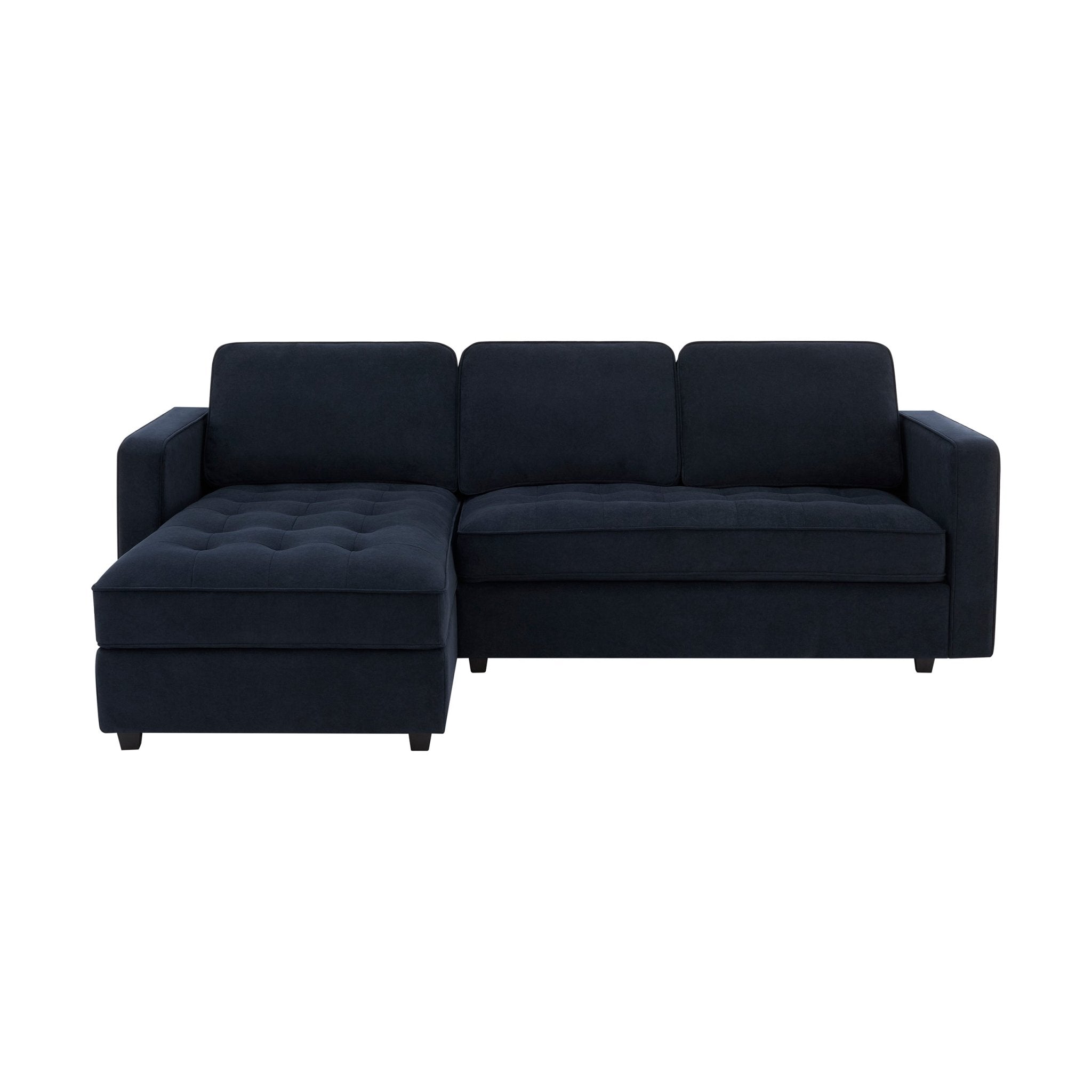 Sloane Left Hand Storage Chaise Sofa - Midnight