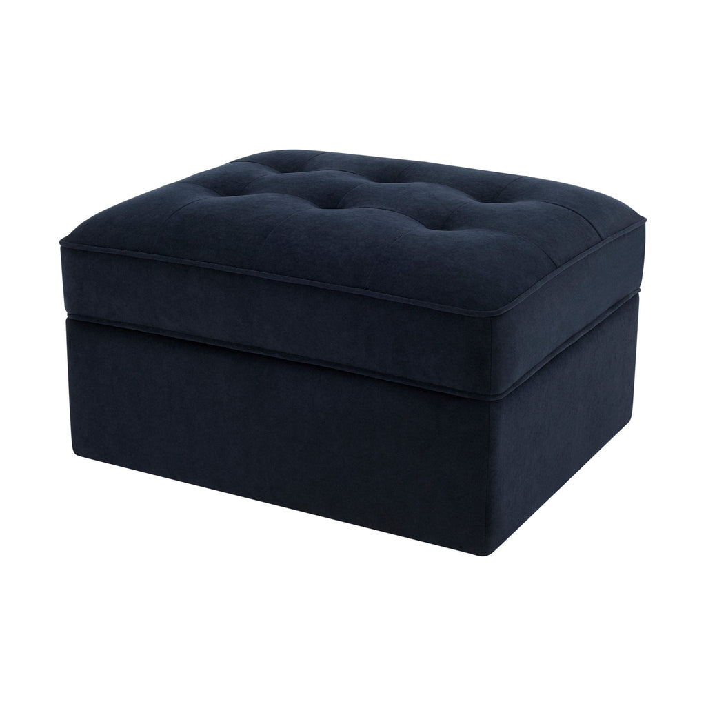 Sloane Ottoman Storage Pouffe- Midnight