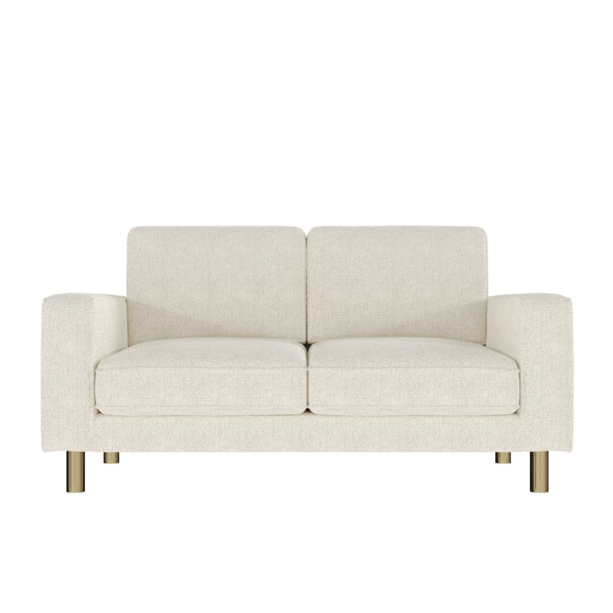 Soho Bouclé 2 Seater Sofa - Ivory