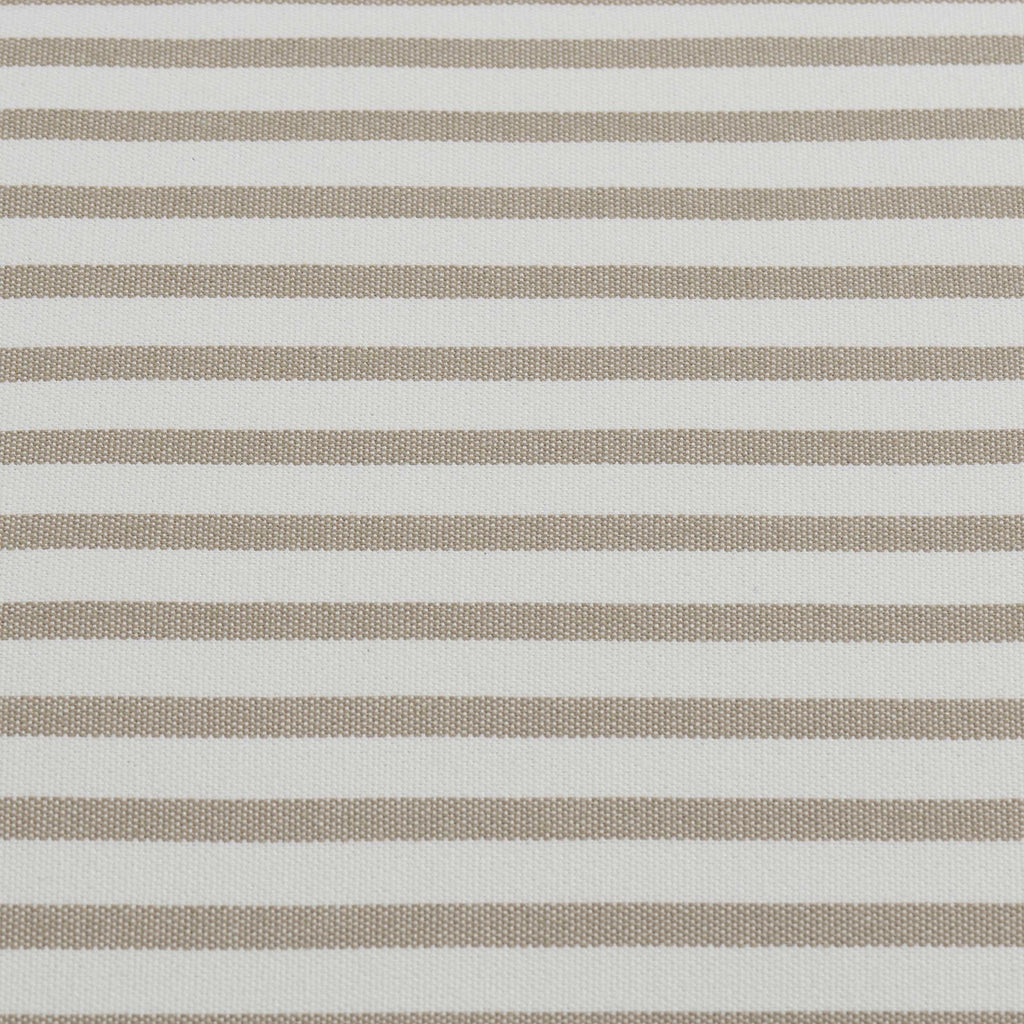 Soho Ottoman Storage Pouffe - Sand Stripe