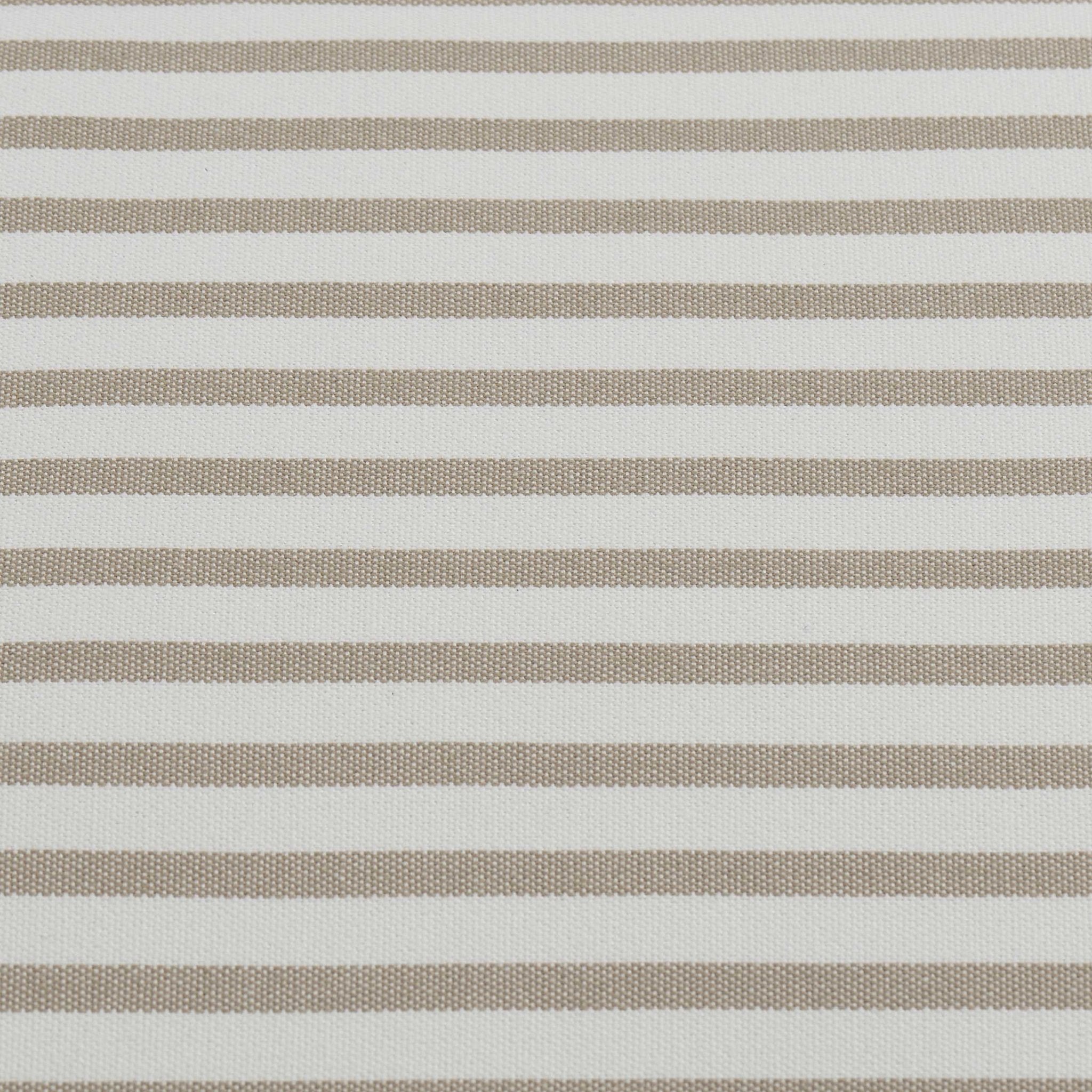 Soho Ottoman Storage Pouffe - Sand Stripe