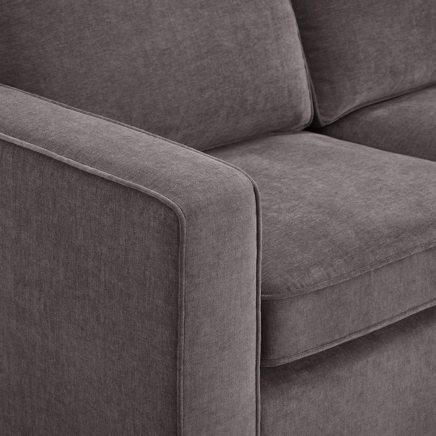 Soho Right Hand Storage Chaise Sofa - Grey